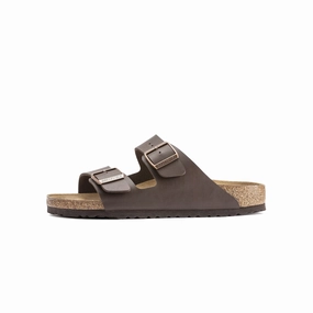 Birkenstock Mens Arizona Slippers running in windy weather shoes