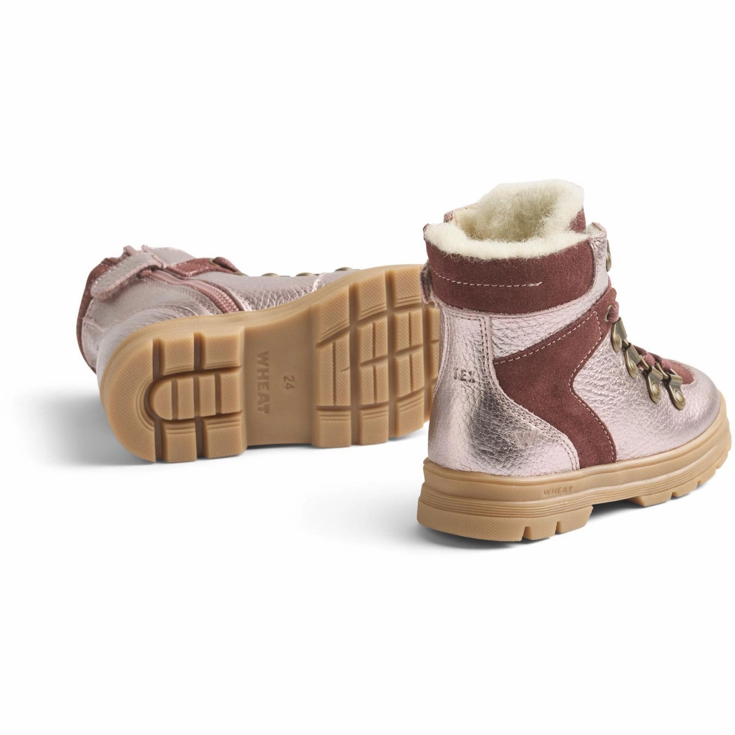 Wheat Rose Pearl Winterboot Toni Hiker Tex Weekend Wear