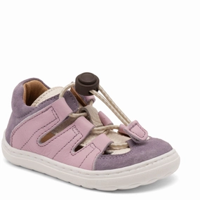 Comfy Vacation Sandals Sporty Flats Bisgaard Lavender Barefoot Fletcher Sandal
