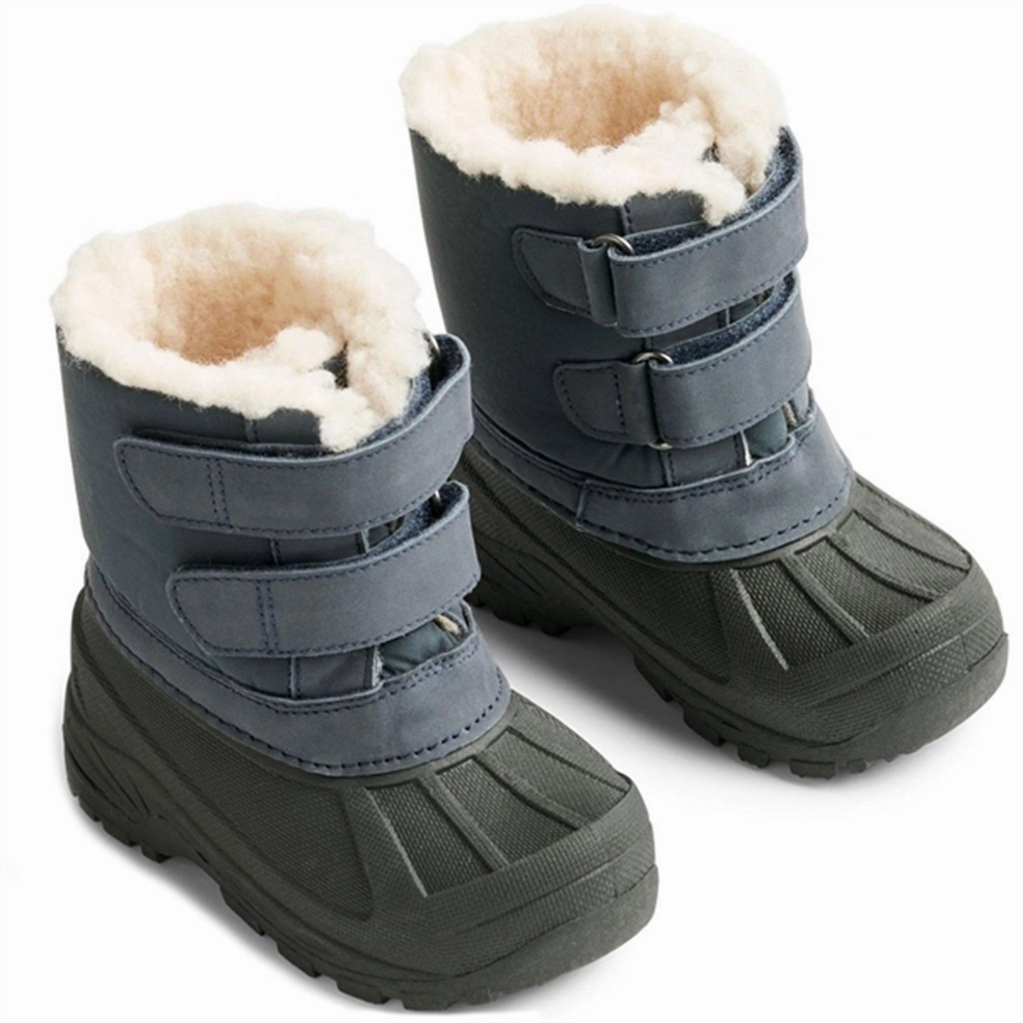 Adjustable lacing Wheat Thermo Winter Boots Thy Navy