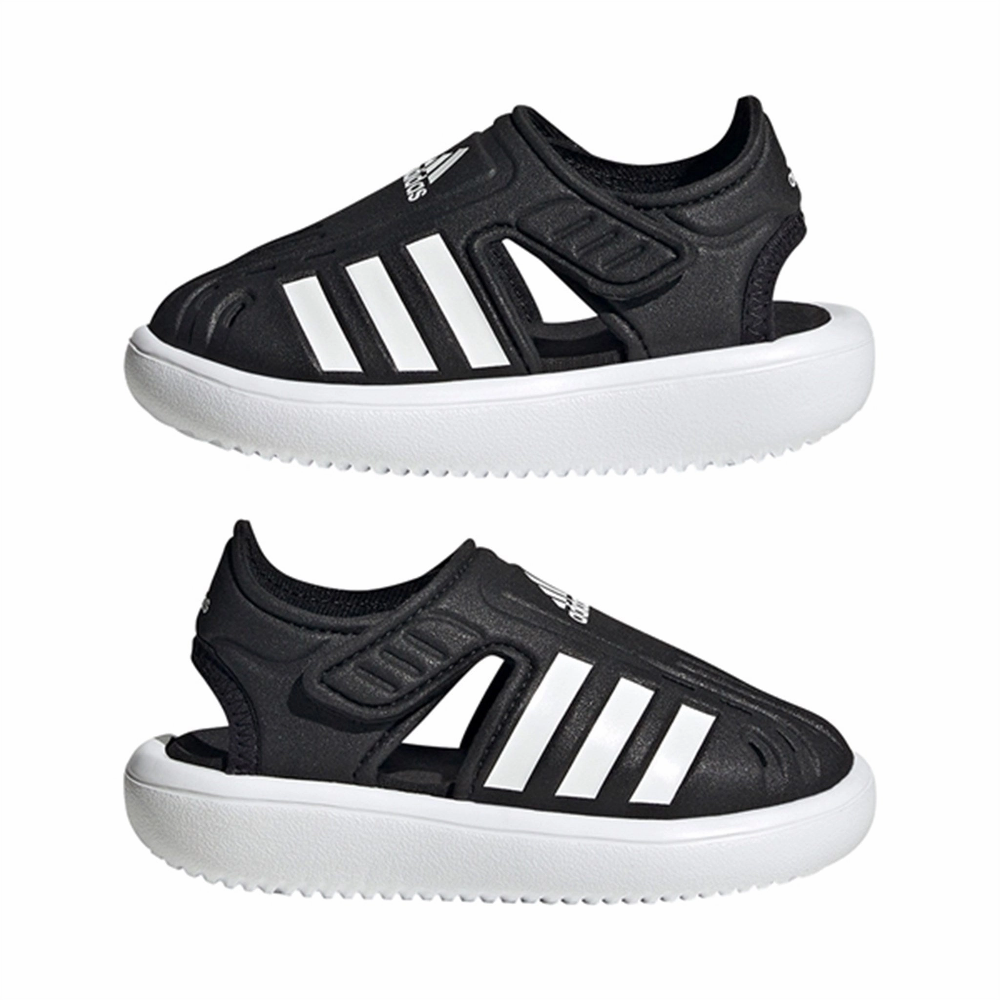 Support Step Elegant adidas Originals Water Sandals Core Black / Cloud White