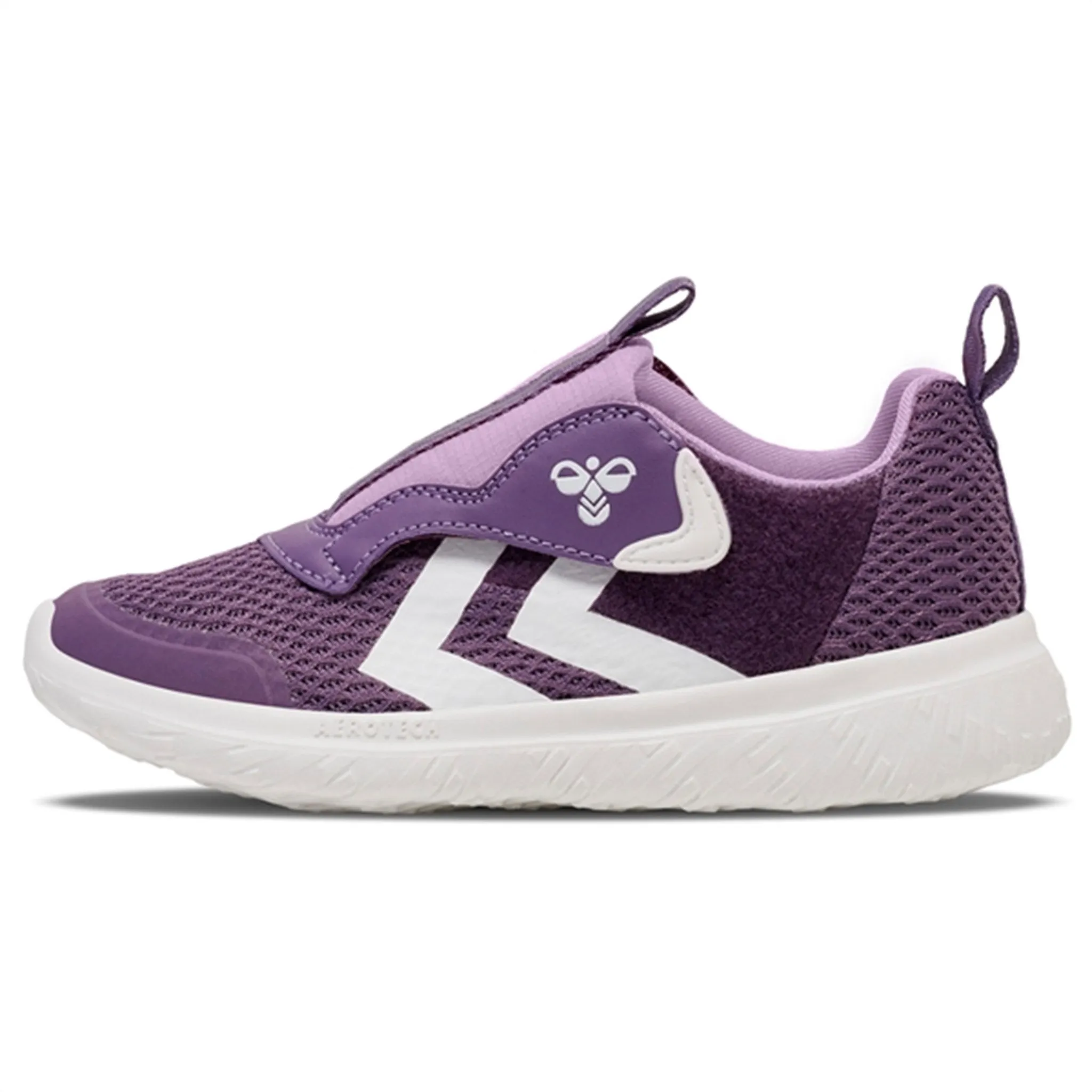 Resilient Pace Hummel Actus Super Fit Recycled JR Sneakers Montana Grape