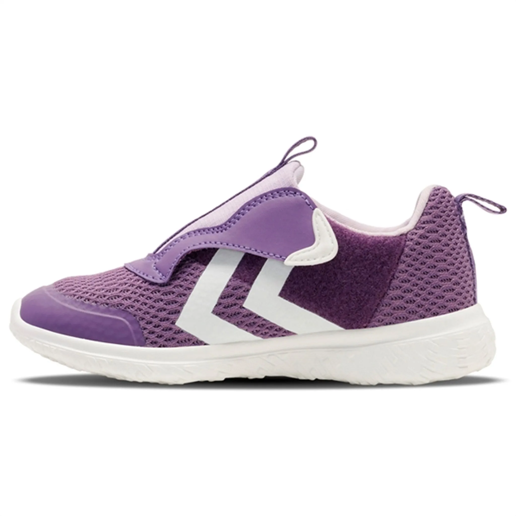 Recycled Polyester Hummel Actus Super Fit Recycled JR Sneakers Montana Grape