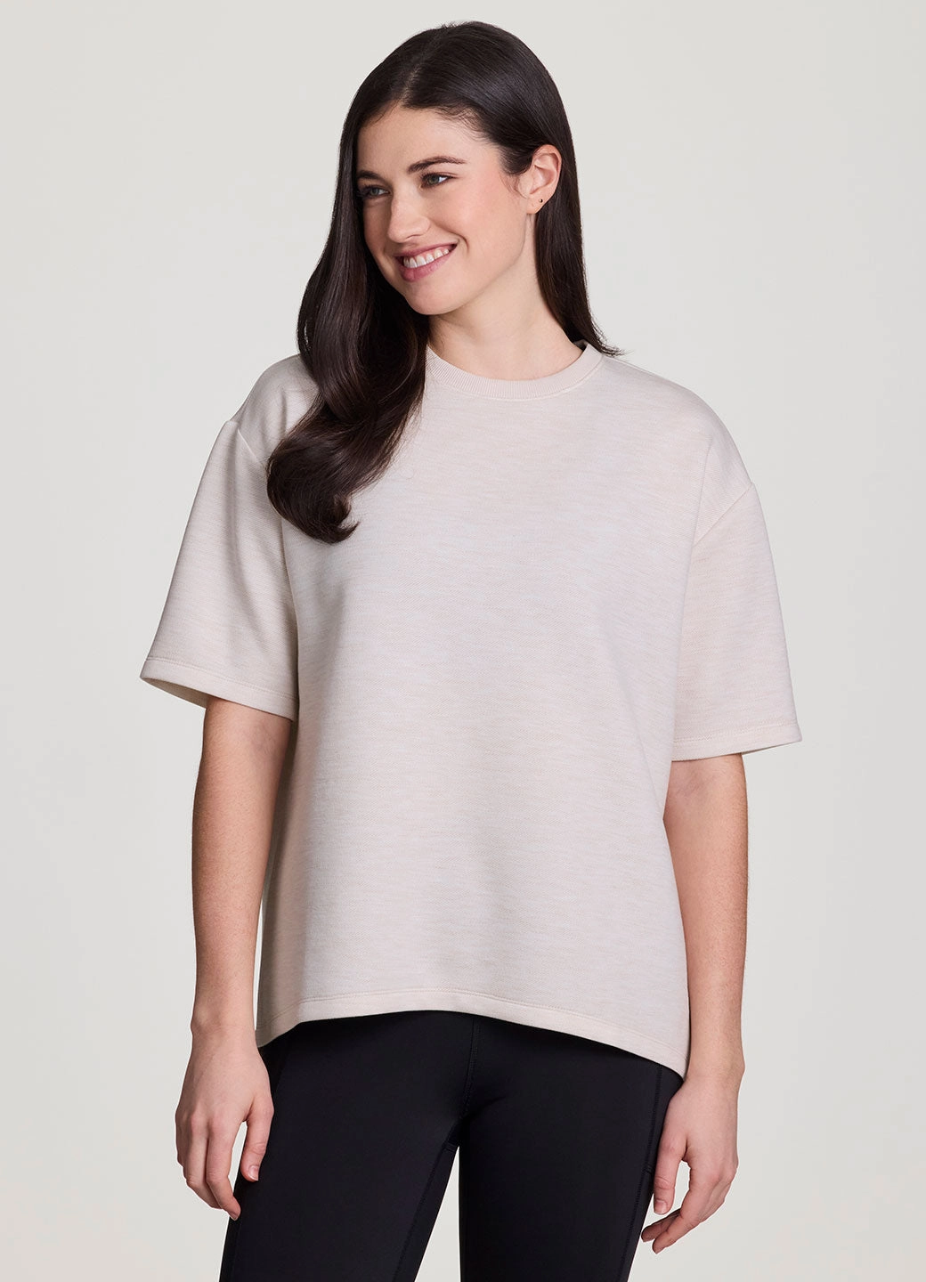 LuxeSoft Oversized Tee Modern Outfit