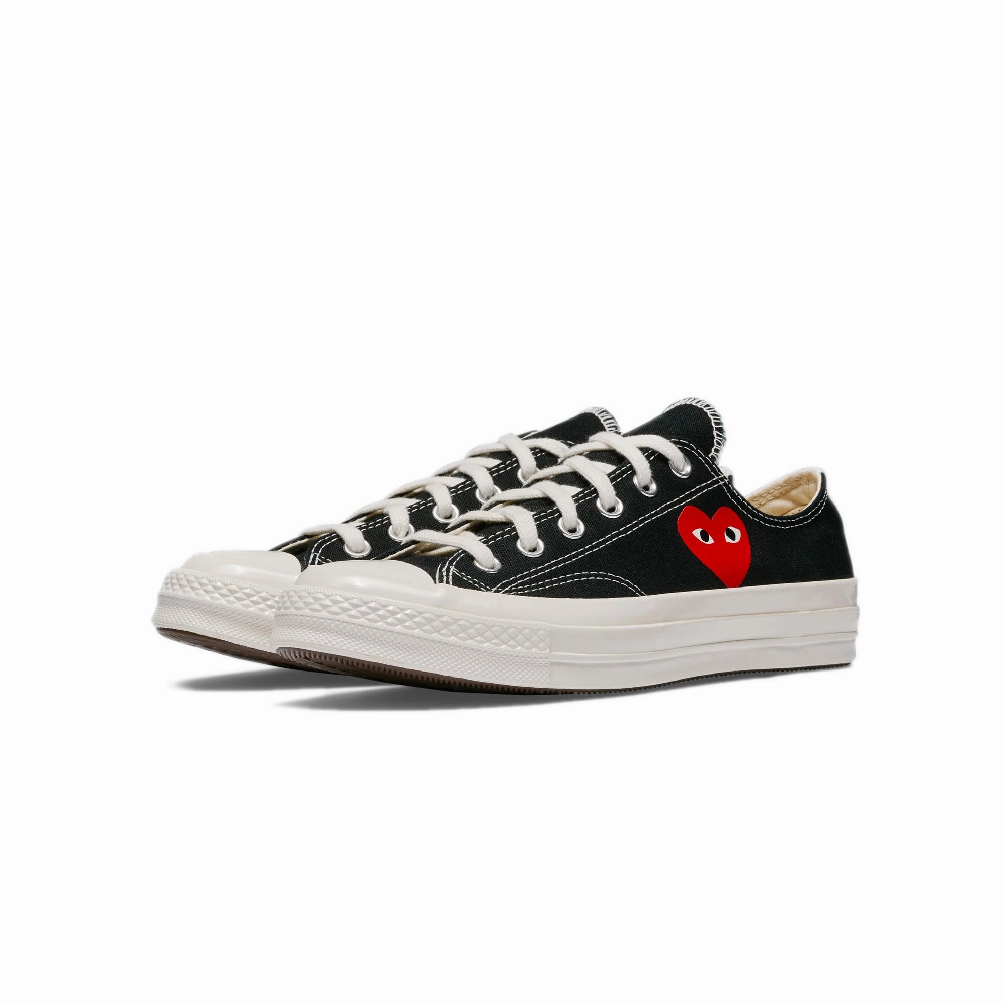 Comme des Garcons Play x Converse Chuck 70 Low Shoes shock - absorbing rubber shoes