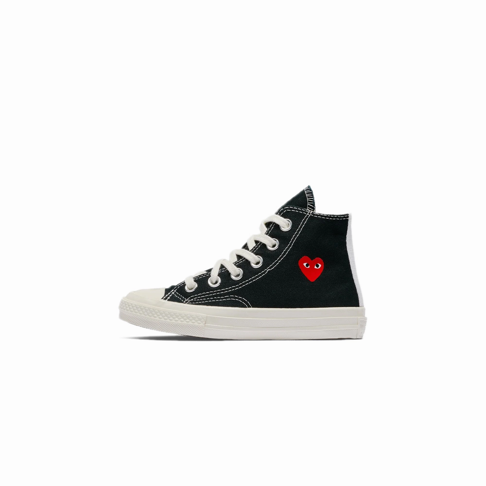 Comme des Garcons Play x Converse Little Kids Chuck 70 High Shoes non - slip surface