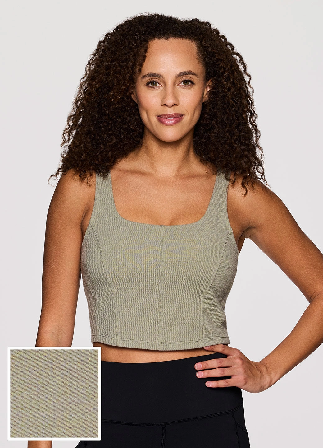 Breathable fabric Anytime Longline Corset Bra