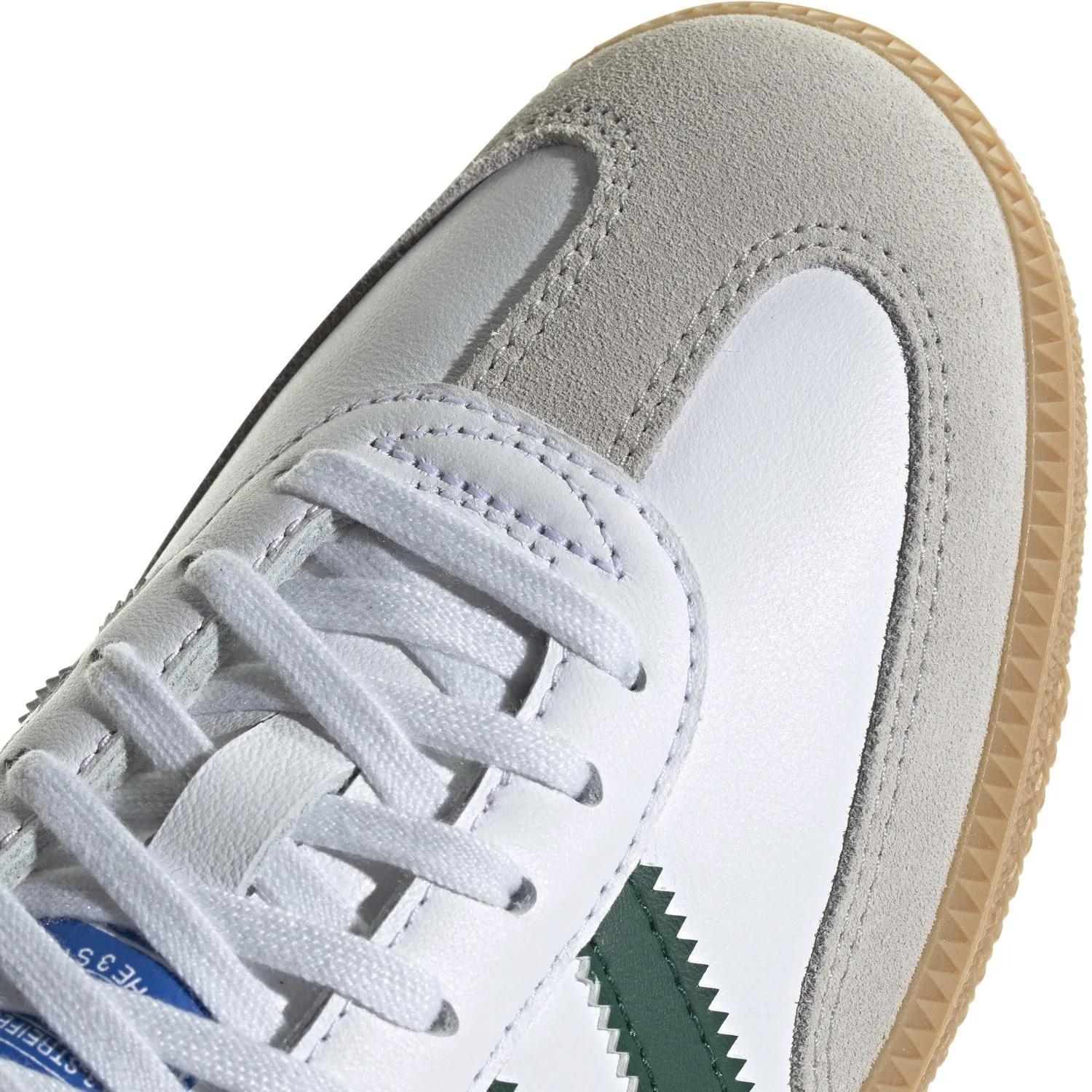 adidas Originals Cloud White/Collegiate Green/Gum Samba Og J Sneakers Comfortable Jog