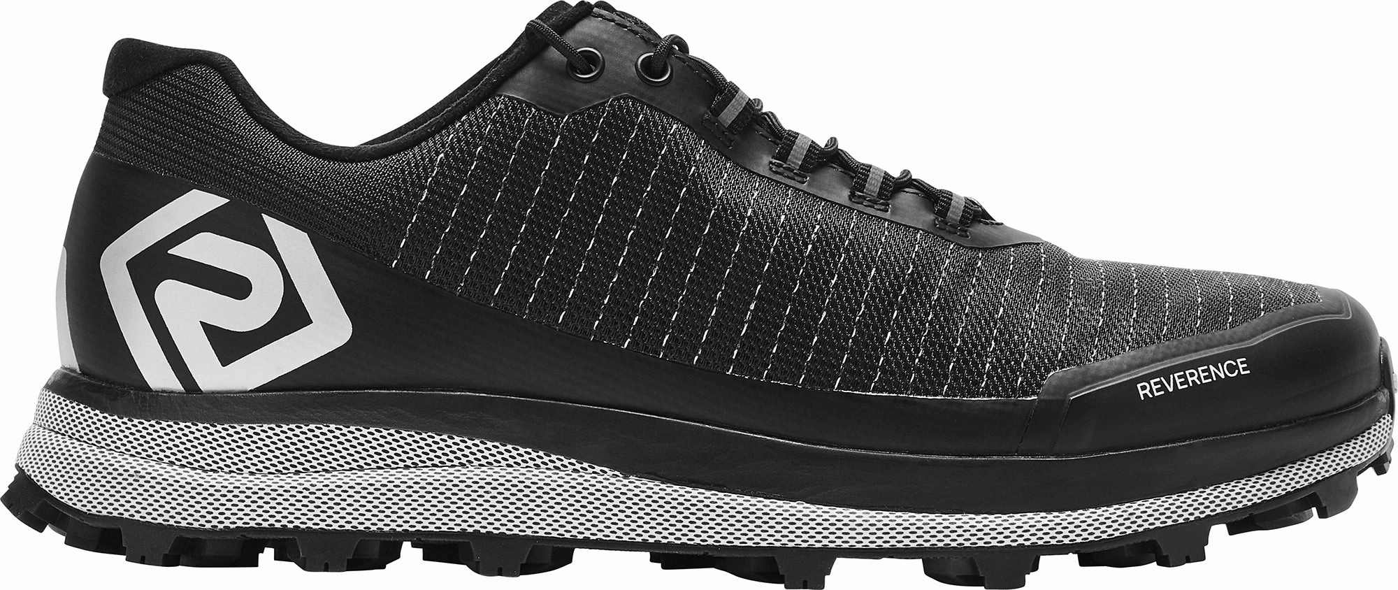 Ronhill Reverence Mens Trail Running Shoes - Black logo - engraved shoes Blown Rubber Outsole