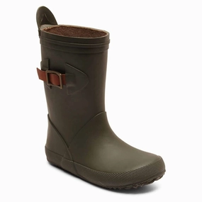 Slip   On Style Bisgaard Rubber Boot Scandinavia Green