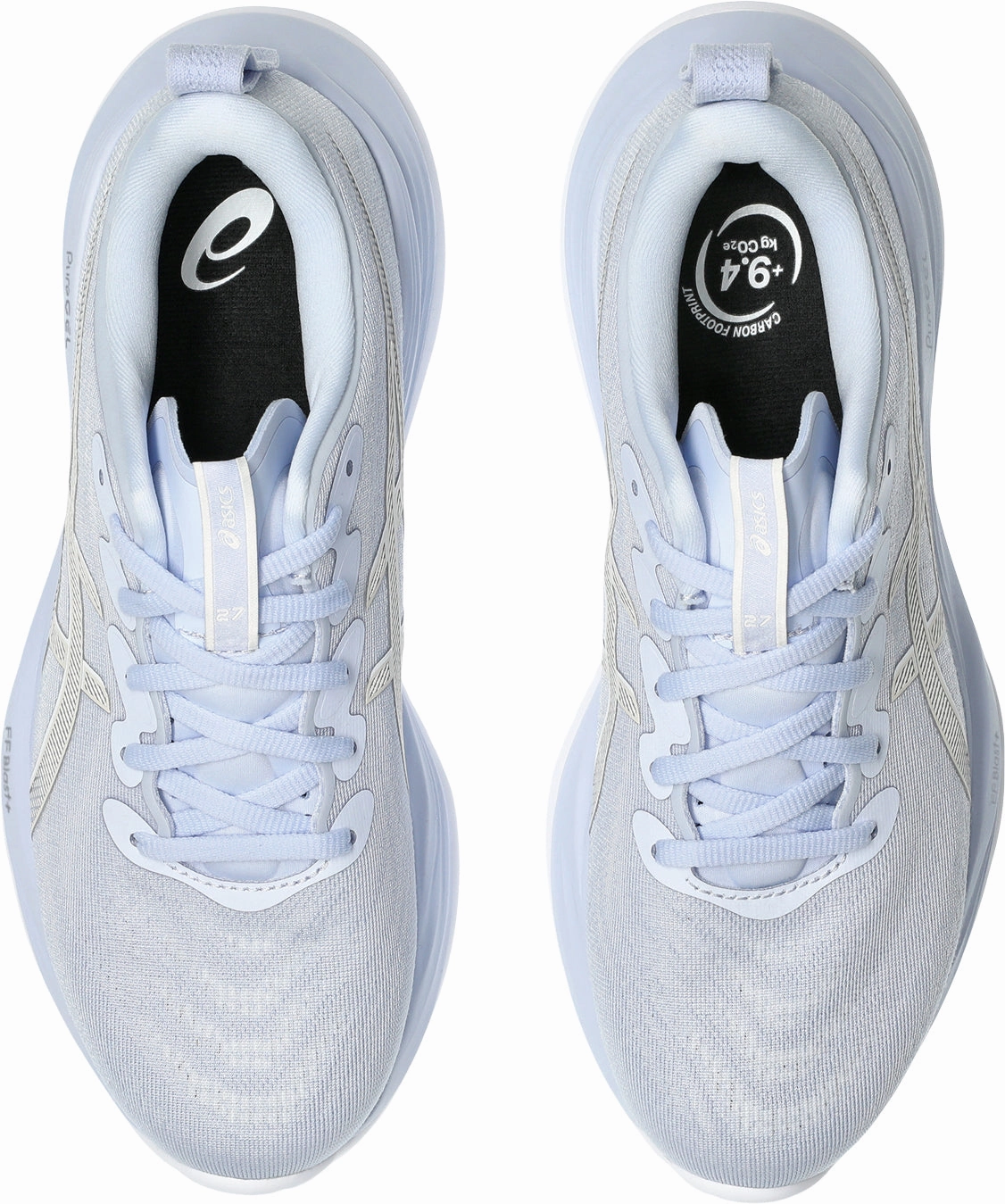 Asics Gel Cumulus 27 Womens Running Shoes - Blue running in hot weather recycled - materials