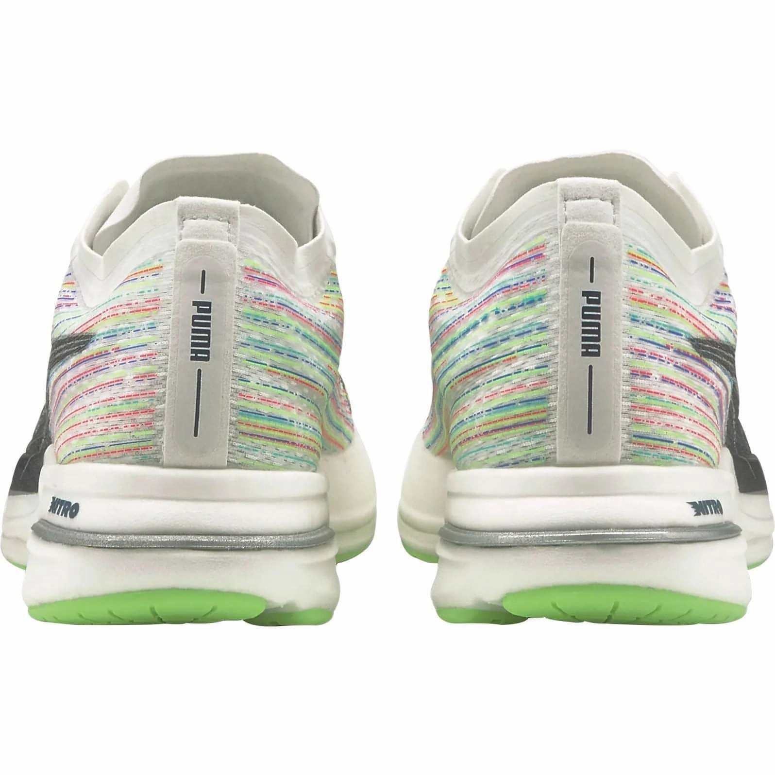 Puma Deviate Nitro Spectra Mens Running Shoes - White easy - on design