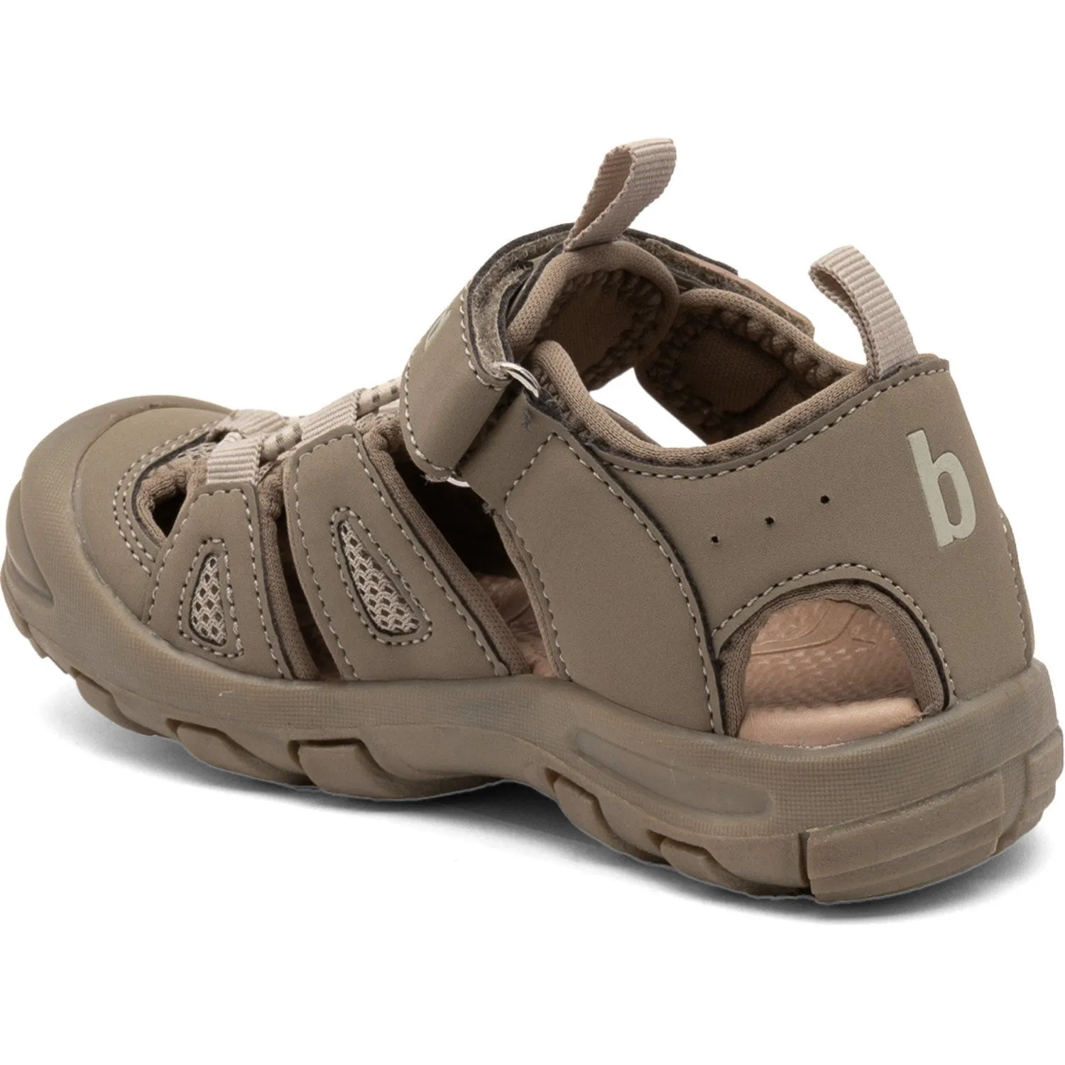 Easy Clean Vapor Wick Fabric Bisgaard Sage Parker Velcro Shoe