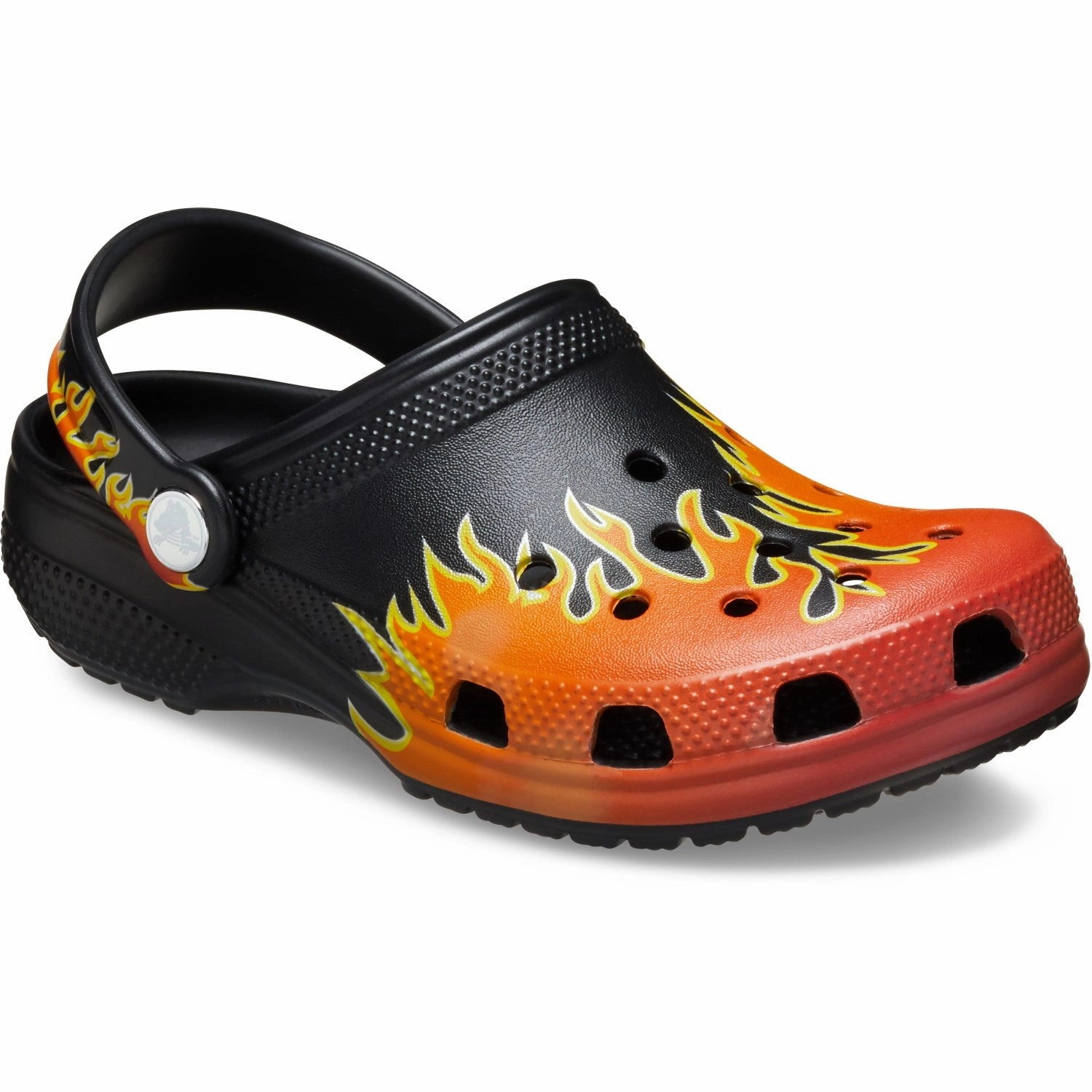 Sandal Insoles Practical Comfort Crocs Black/Multi Classic Flames Clog