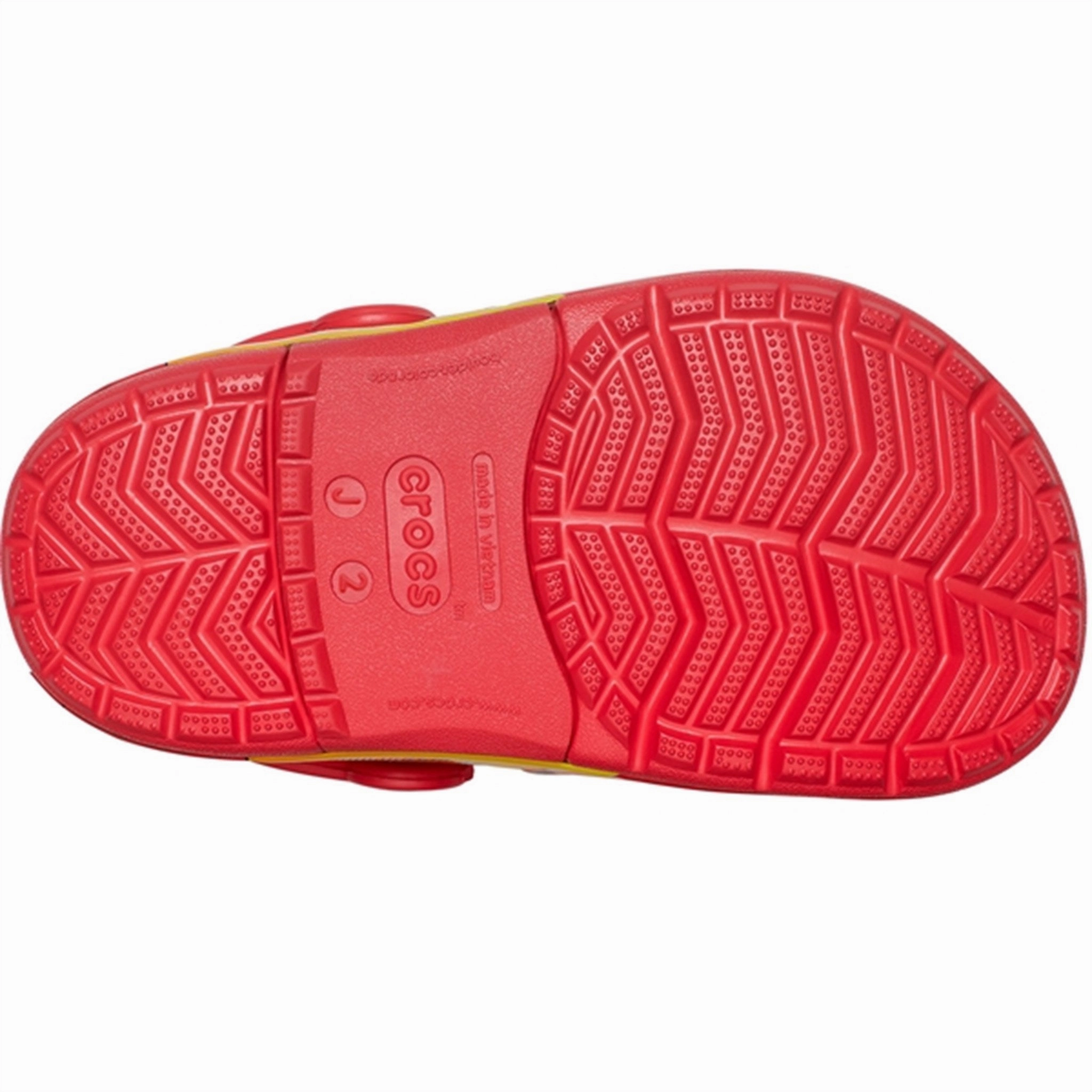 Crocs Cars LMQ Crocband Clg Red Casual Outdoor Shoes breathable materials