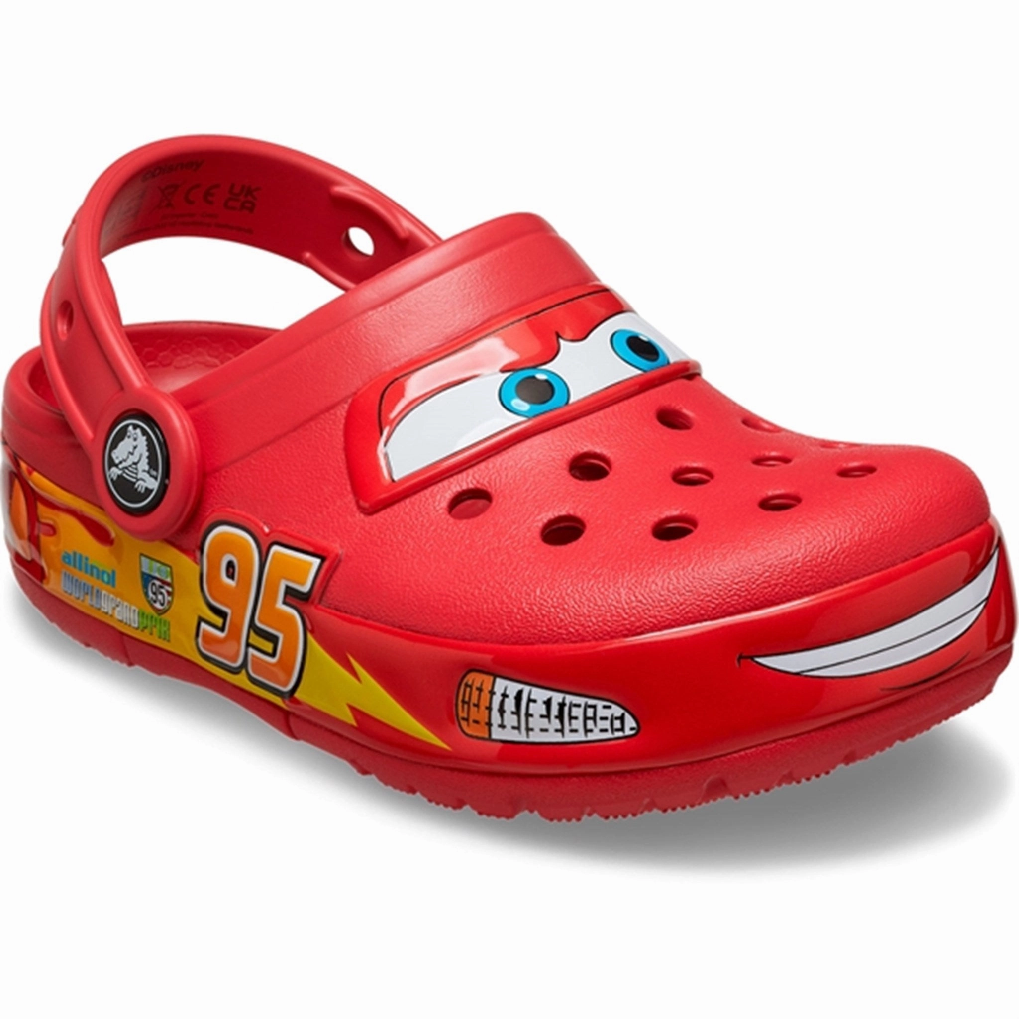 Crocs Cars LMQ Crocband Clg Red Contoured Shape Comfortable And Lightweight