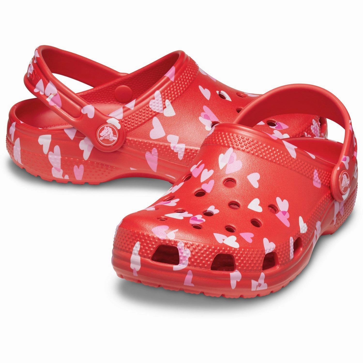 Crocs Cherry Red Classic VDay Clog Easy Posture