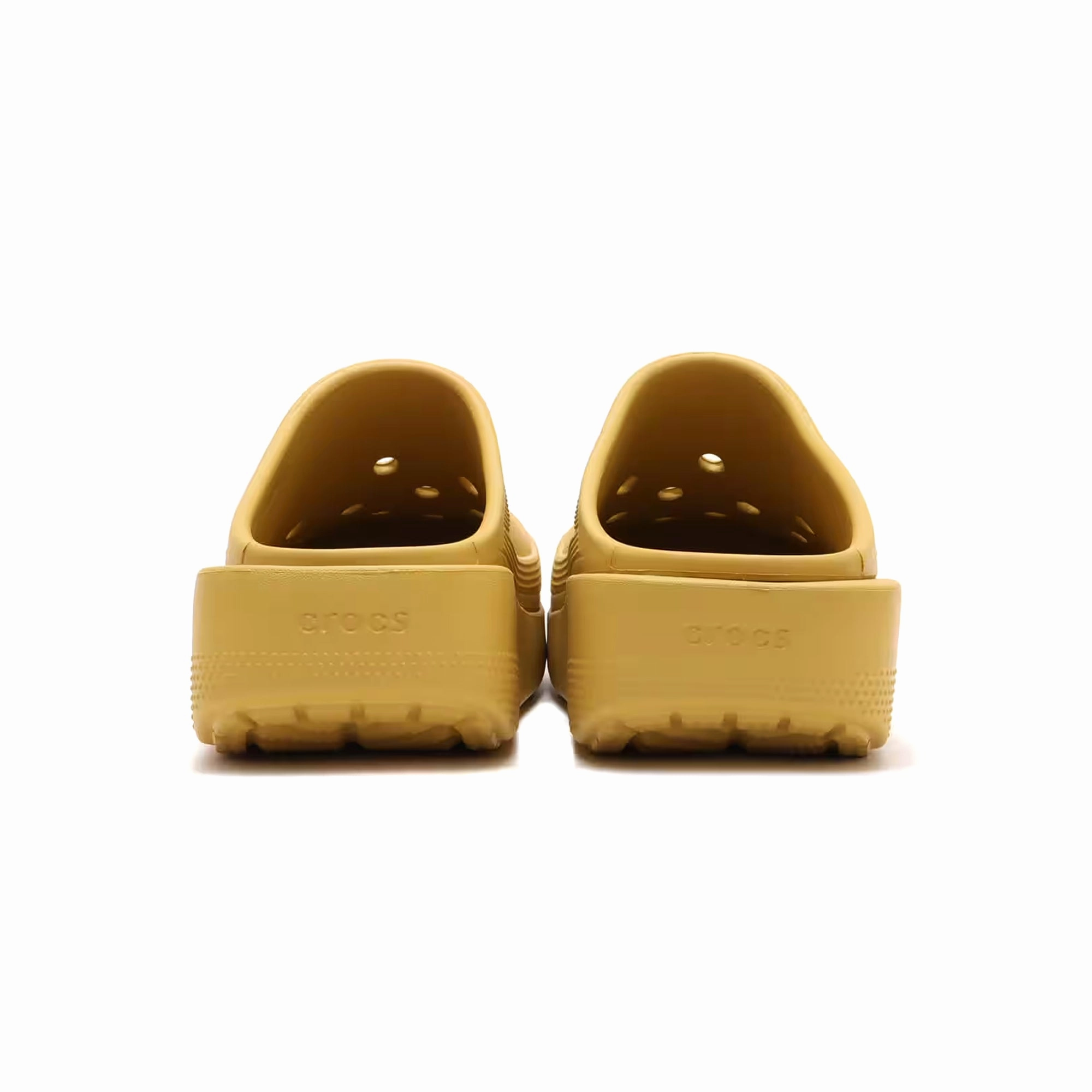 running in groups running during a windy day Crocs Classic Blunt Toe Clogs