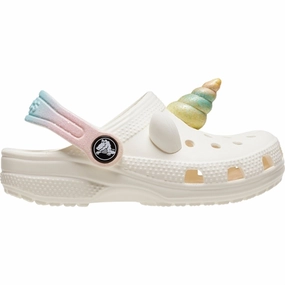 Daily Relax Crocs Classic IAM Rainbow UnicornCgT Chalk