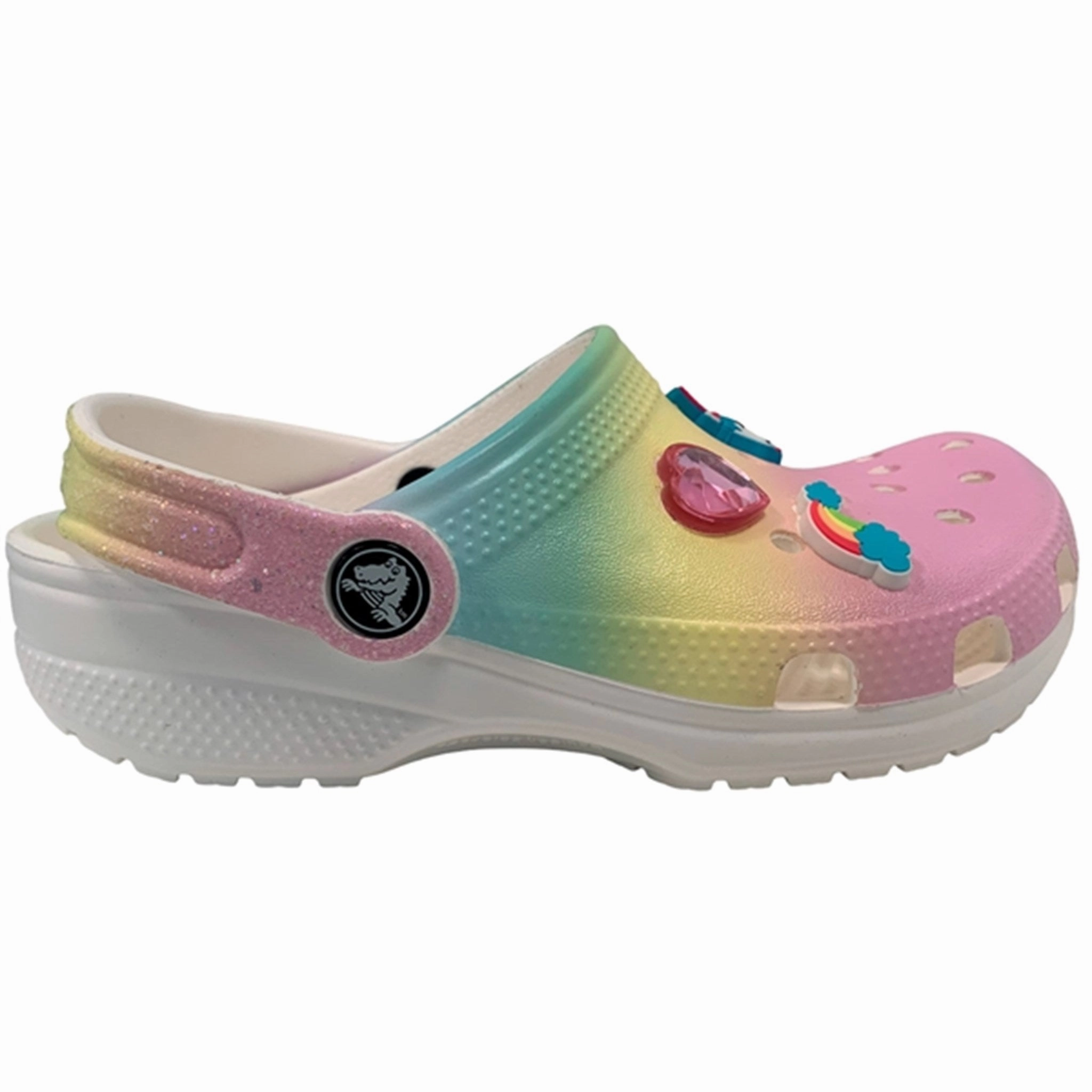 Slip On Easy Adjust Buckles Non Slip Sole Crocs Classic Ombre Clog Multi