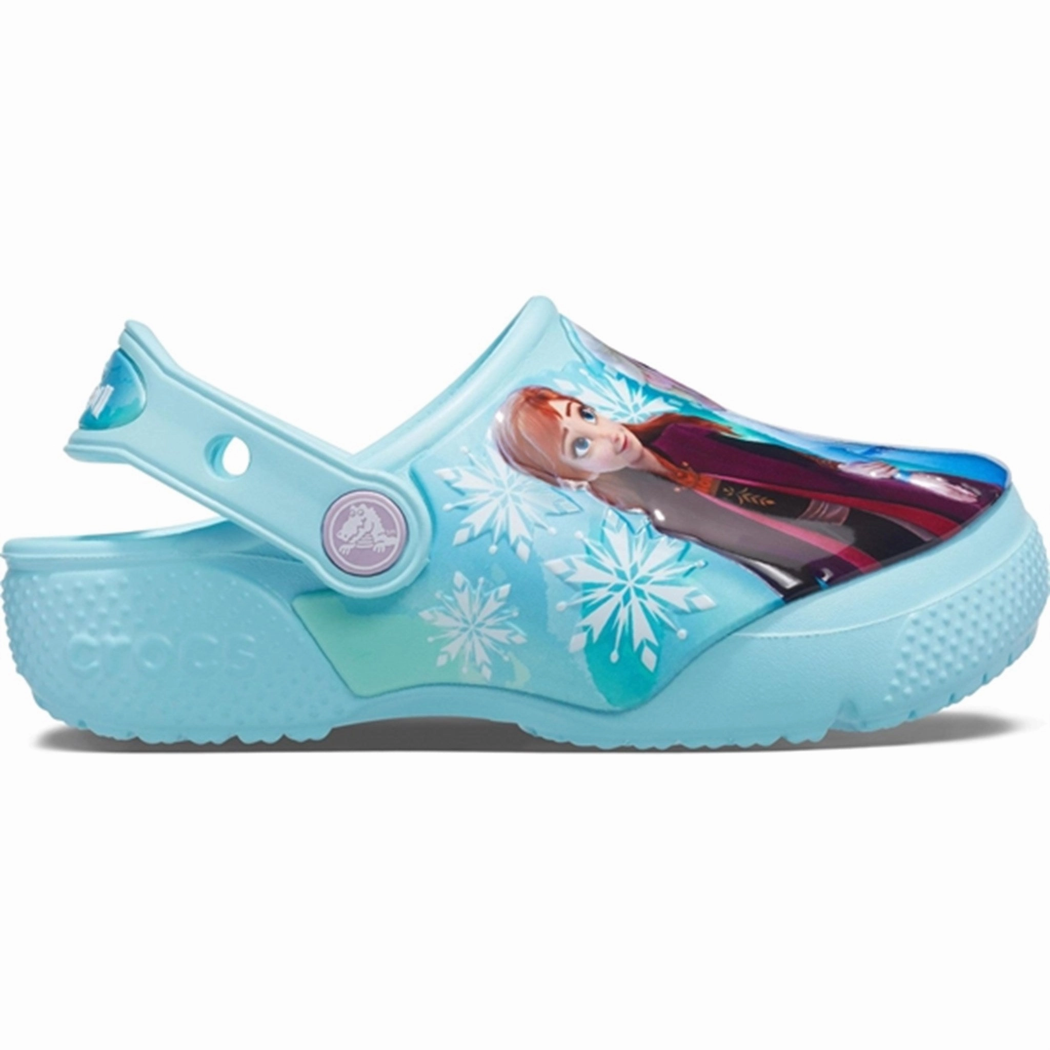 Crocs Disney Frozen II Clog Ice Blue Fast Slide Ombre Fade