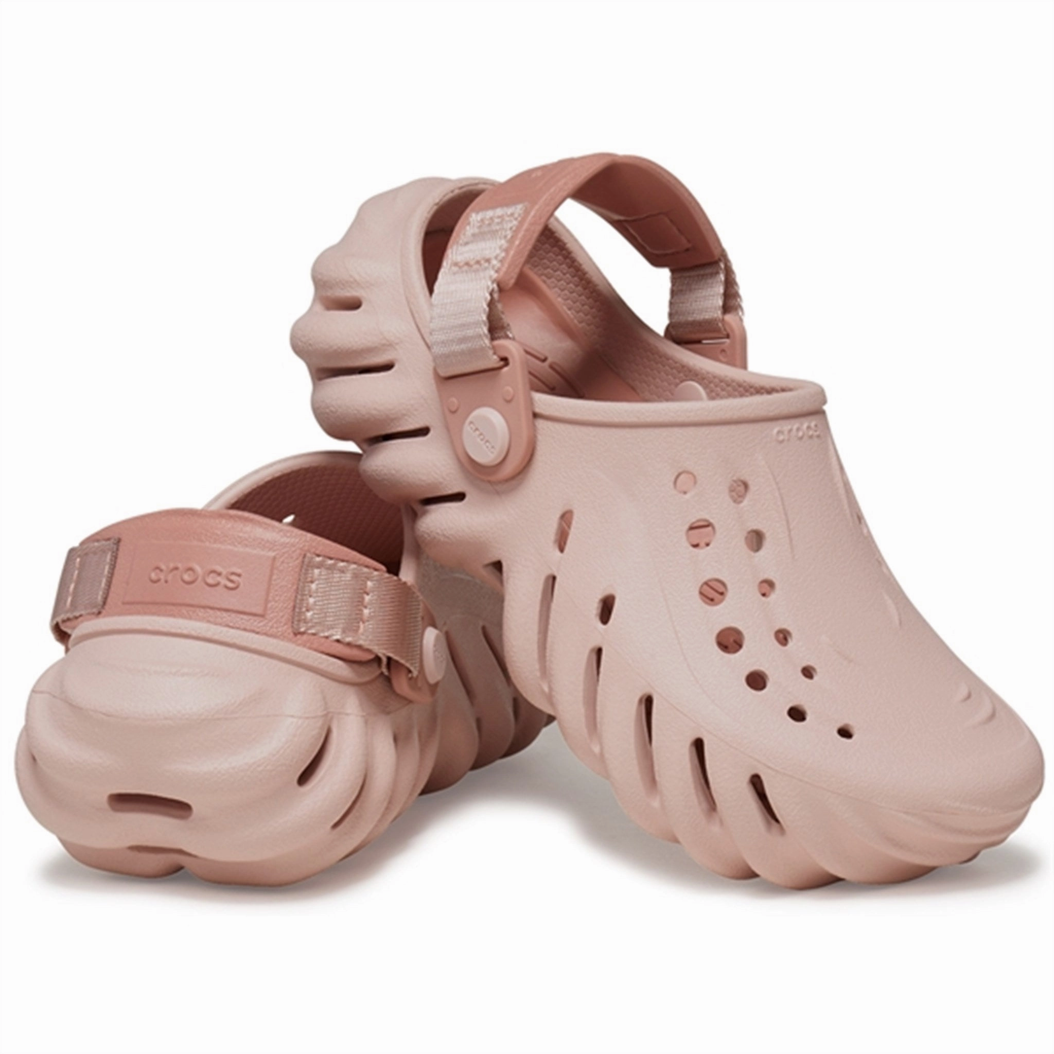 Day Comfort Outdoor Style Crocs Echo Clog Pink Clay