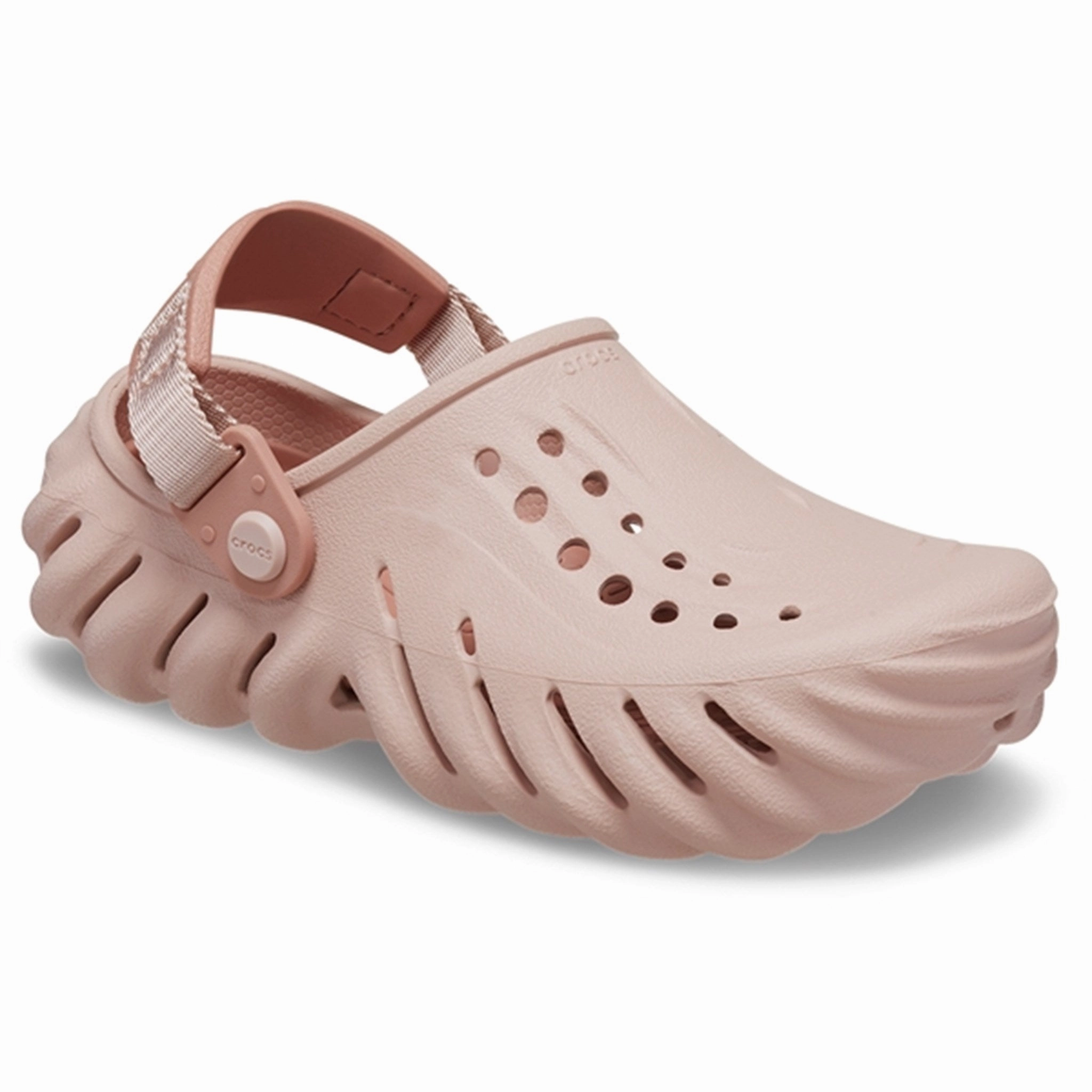 Crocs Echo Clog Pink Clay Fashionable Travel Shoes