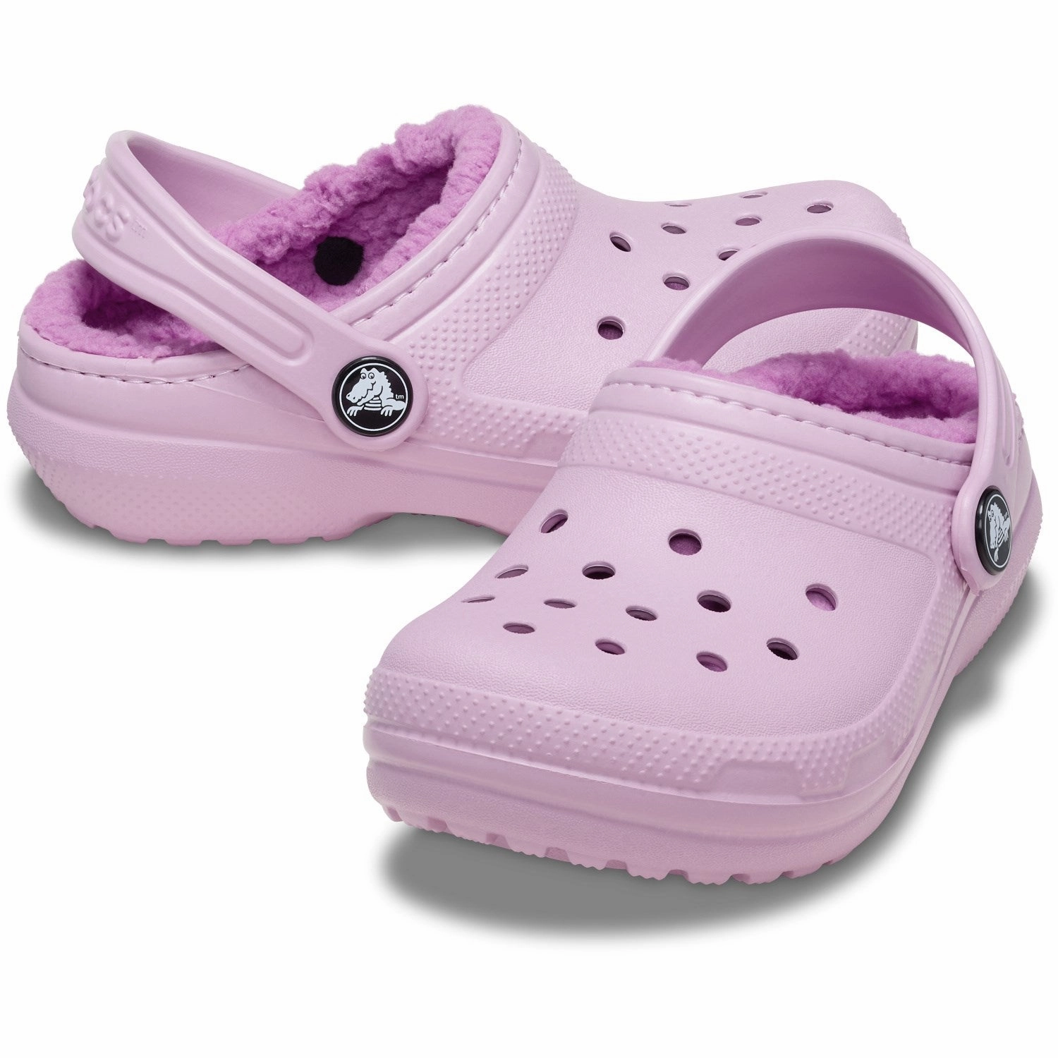 Easy To Clean Crocs Hydrangea Classic Lined Clog
