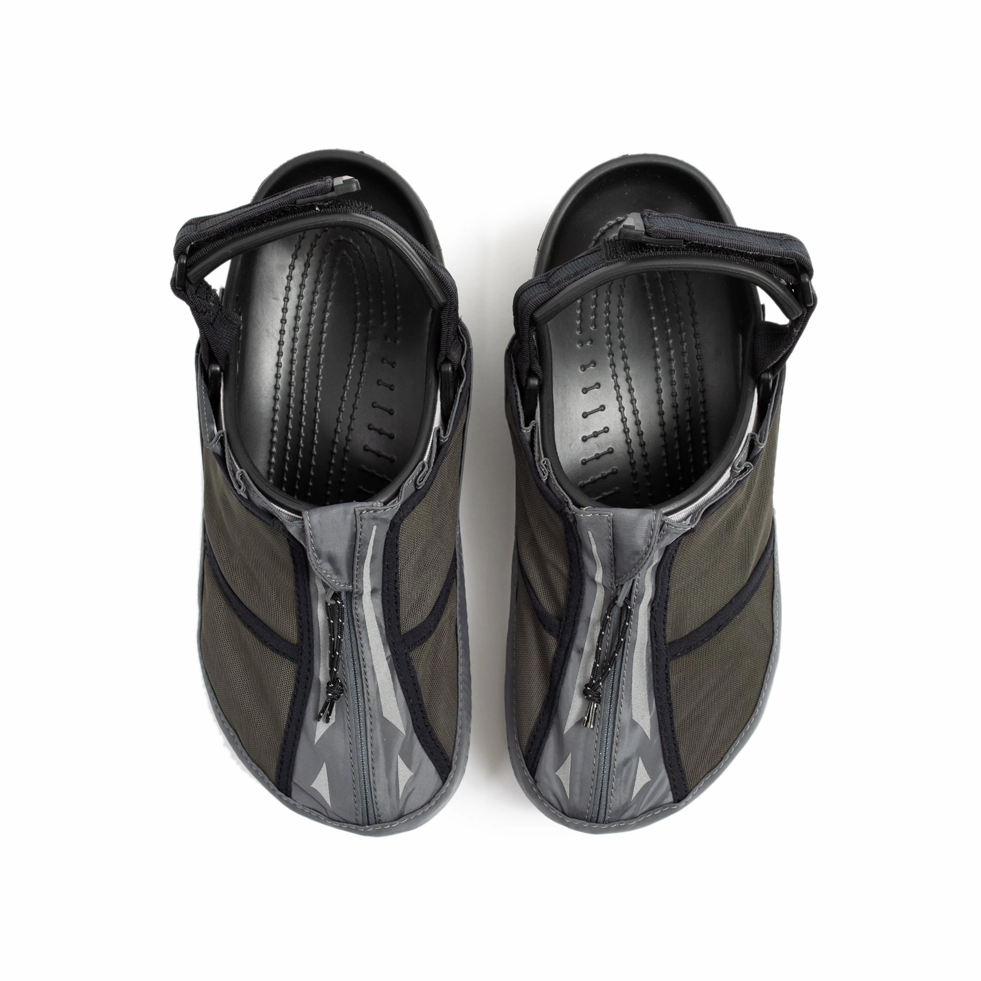 Crocs Mens Classic Energy Running Vest Shoes Asymmetrical Lacing