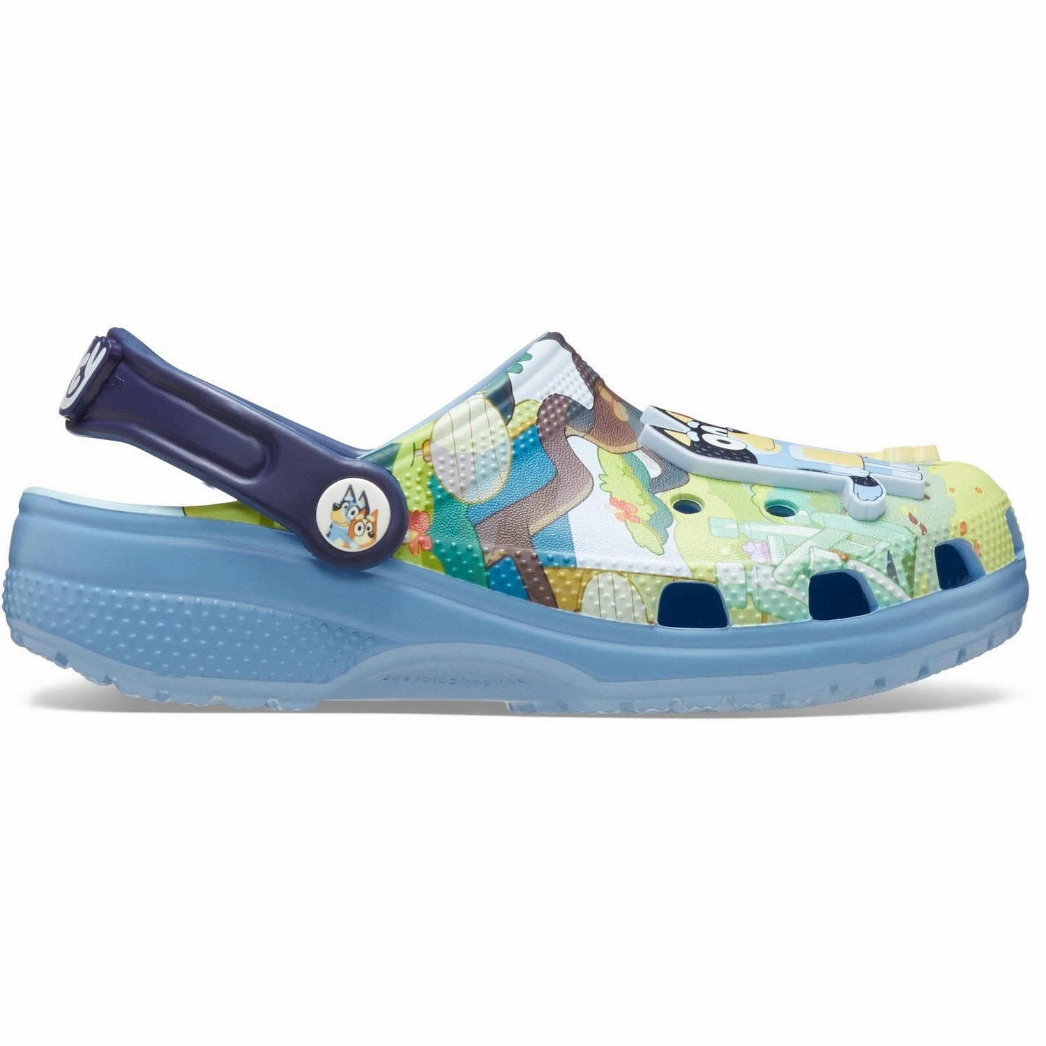 Crocs Multi Bluey Classic Clog Universal Look