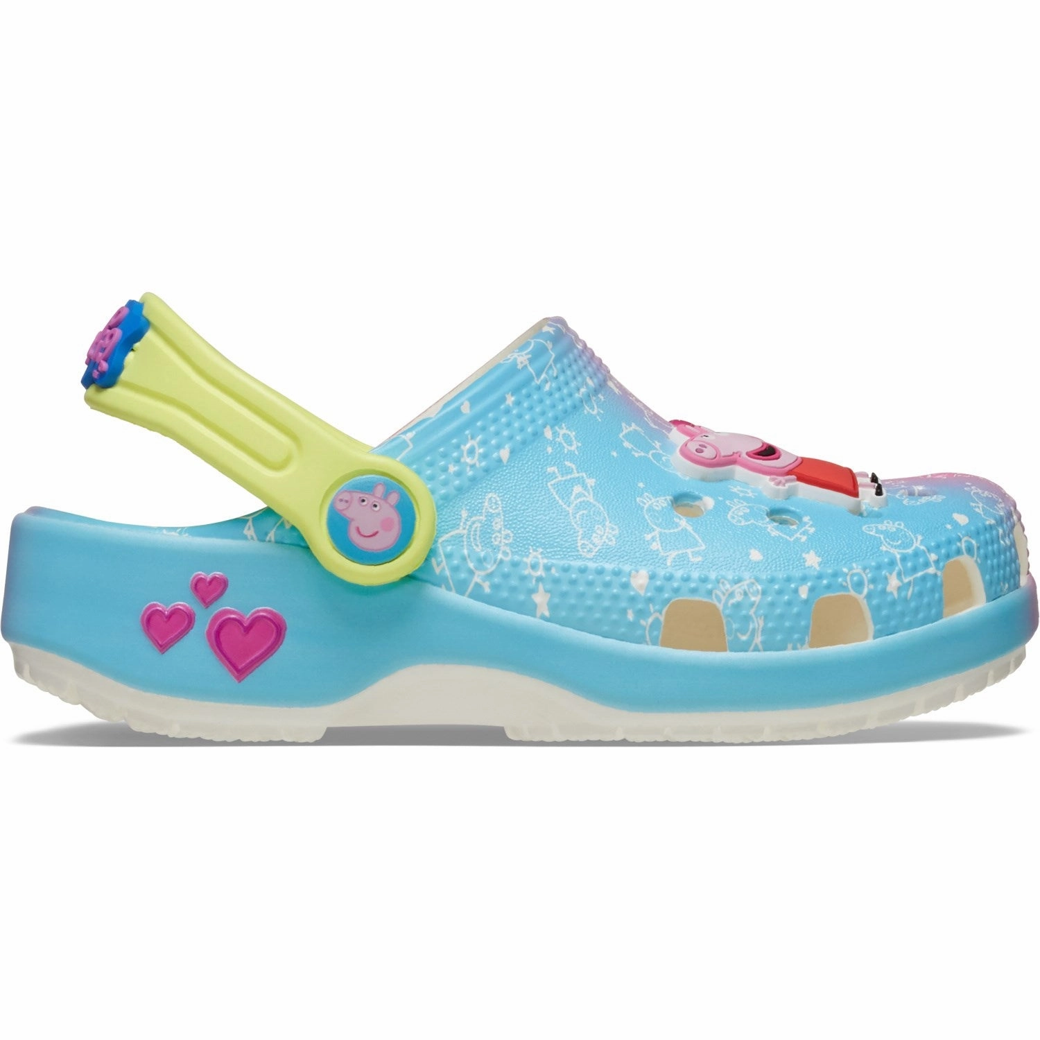 Comfortable And Versatile Crocs Multi Peppa Pig Classic Clog T