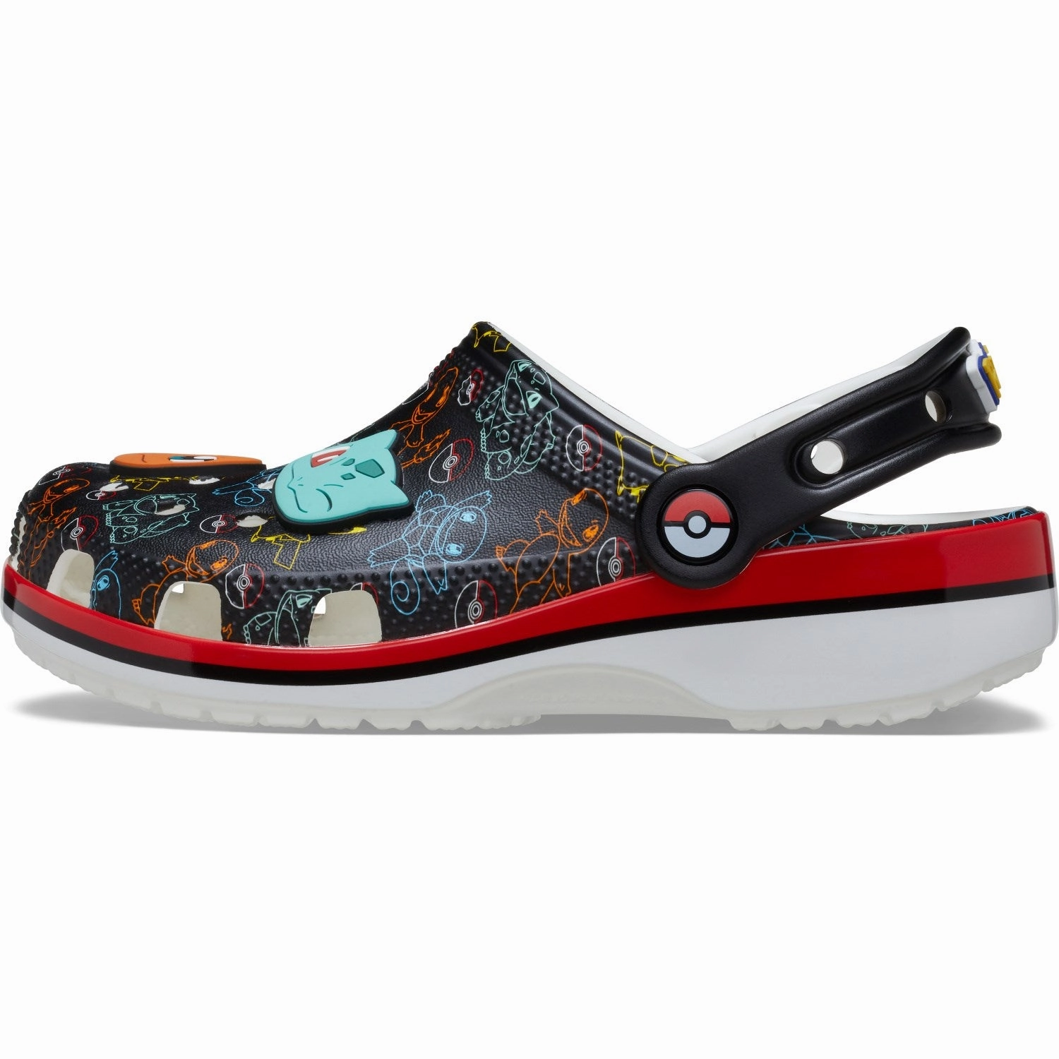 Style Pair Crocs Multi Pokemon Print Classic Clog