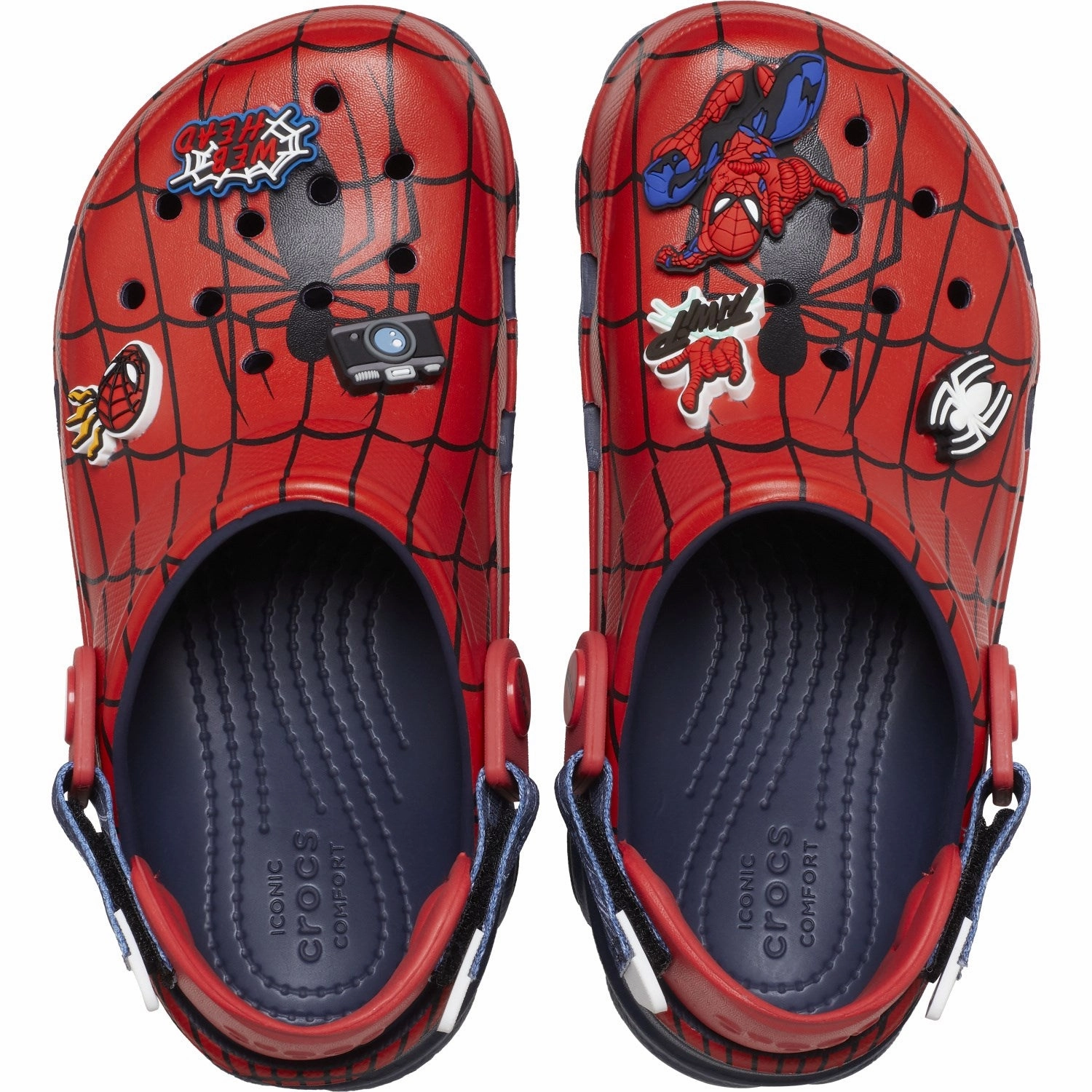 Crocs Navy Spider-Man All-Terrain Clog Pool Fun