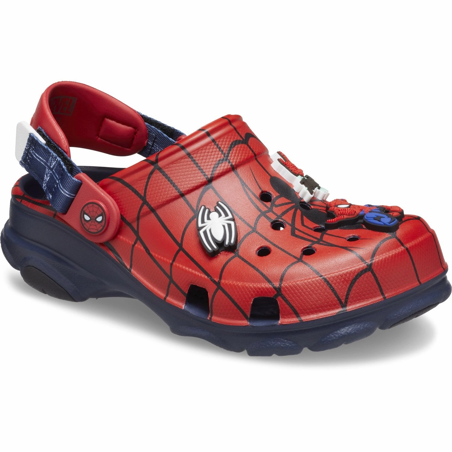 Everyday Walking Shoes Stylish Casual Shoes Crocs Navy Spider-Man All-Terrain Clog
