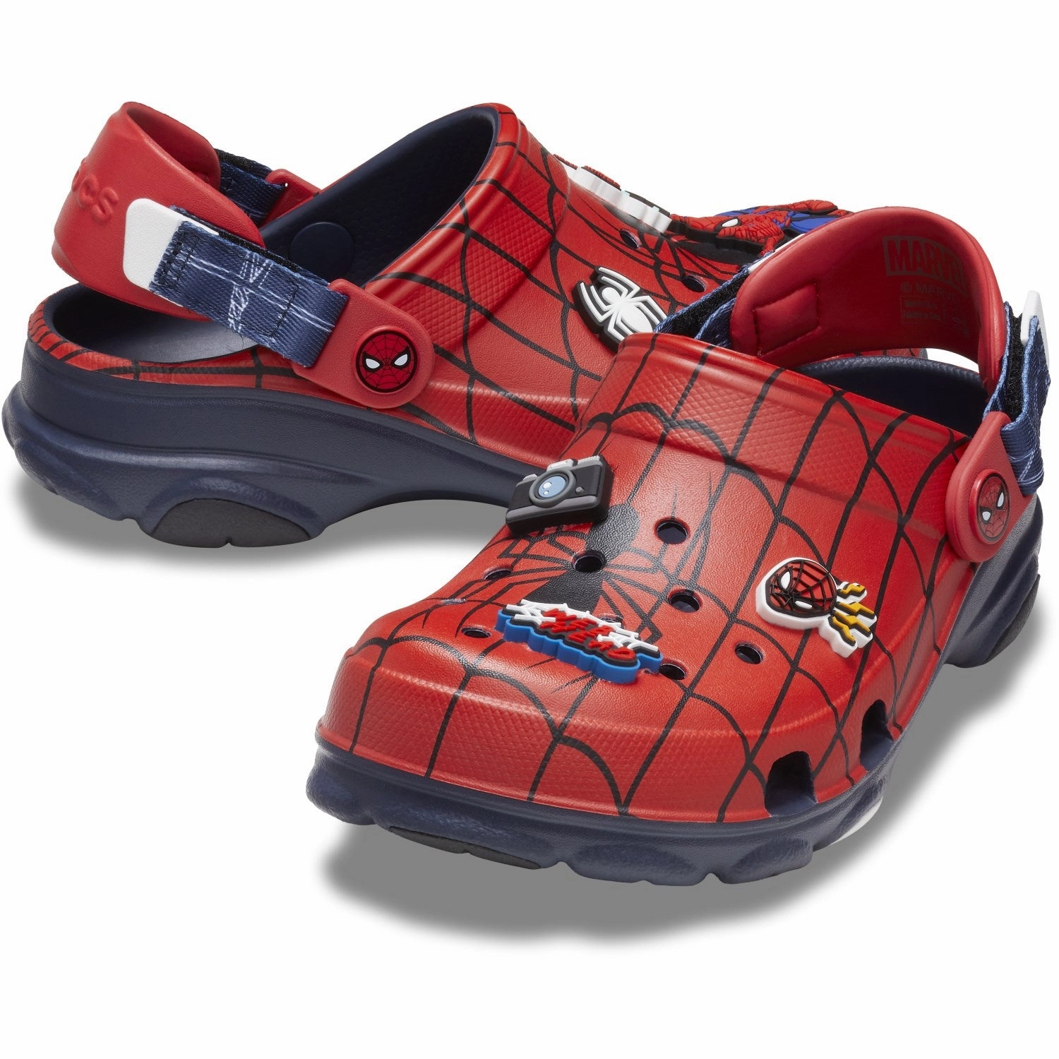 Crocs Navy Spider-Man All-Terrain Clog Chic Flip-flops for Men Slip In