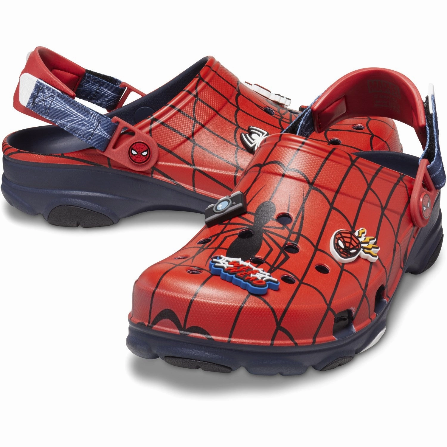 Crocs Navy Spider-Man All-Terrain Clog Casual Daily Basic