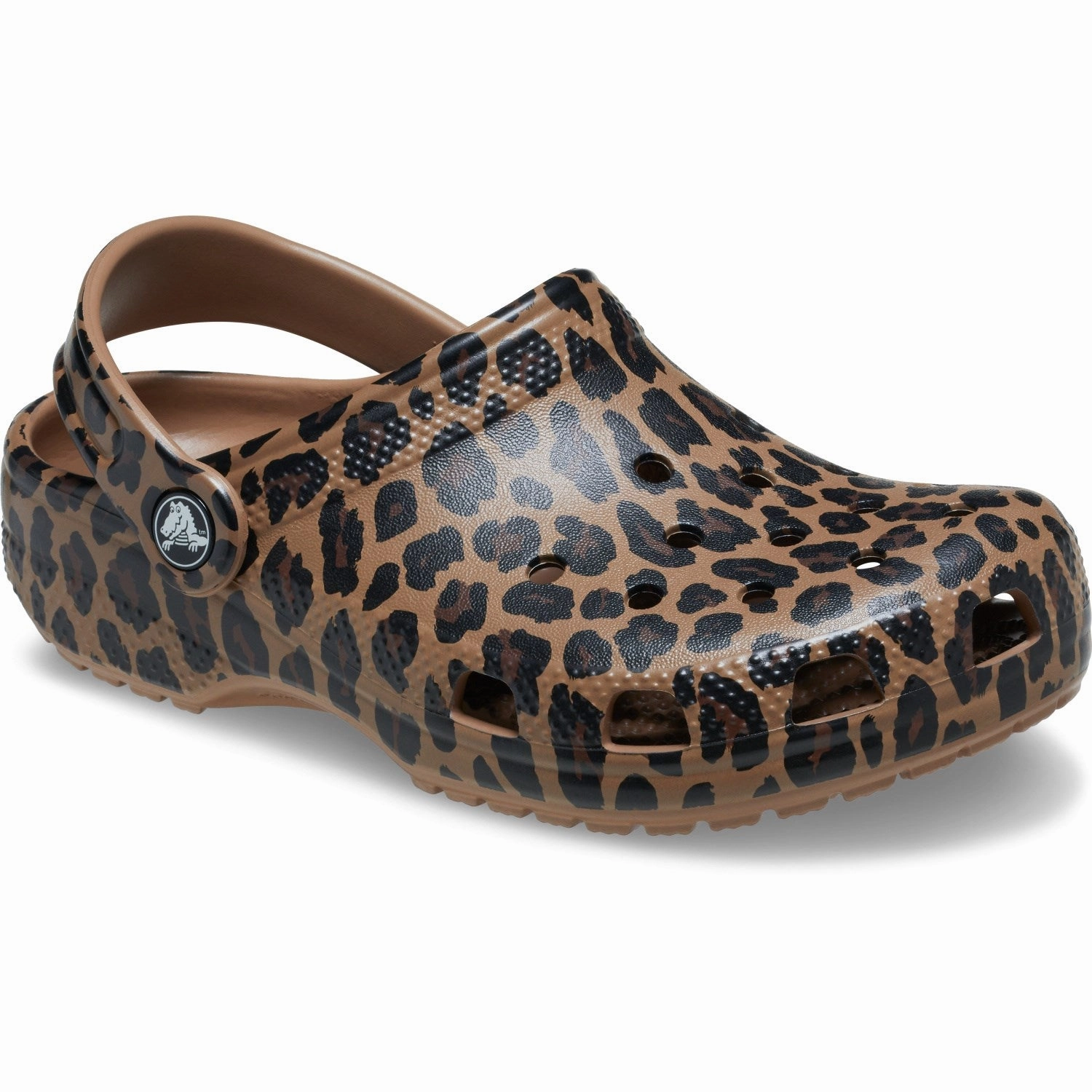 Crocs Sepia/Leopard Classic Animal Clog Every Fit