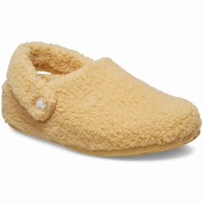 Crocs Wheat Classic Cozzzy Slipper Reinforced Stitching