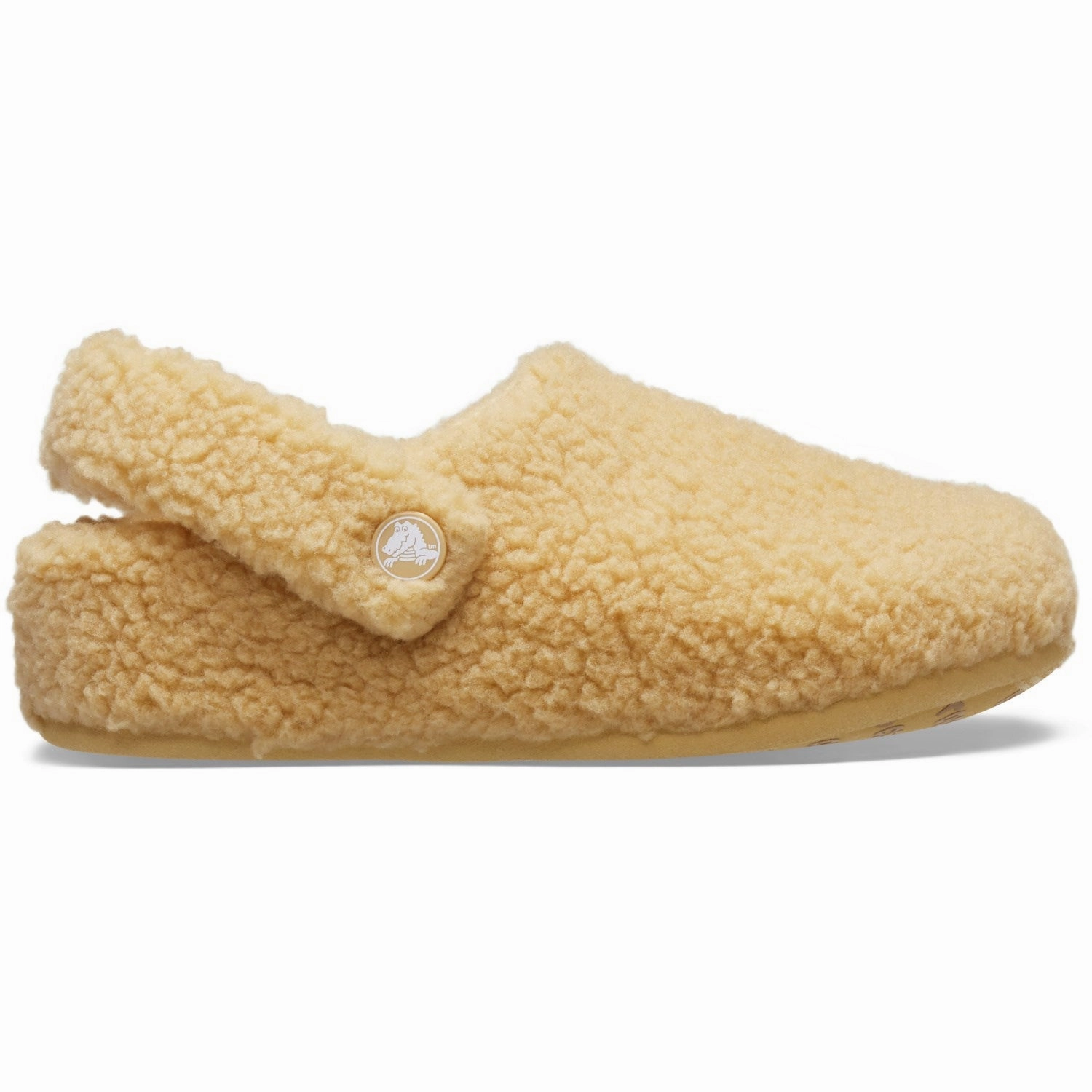 PaddedCollar Synthetic Upper Crocs Wheat Classic Cozzzy Slipper