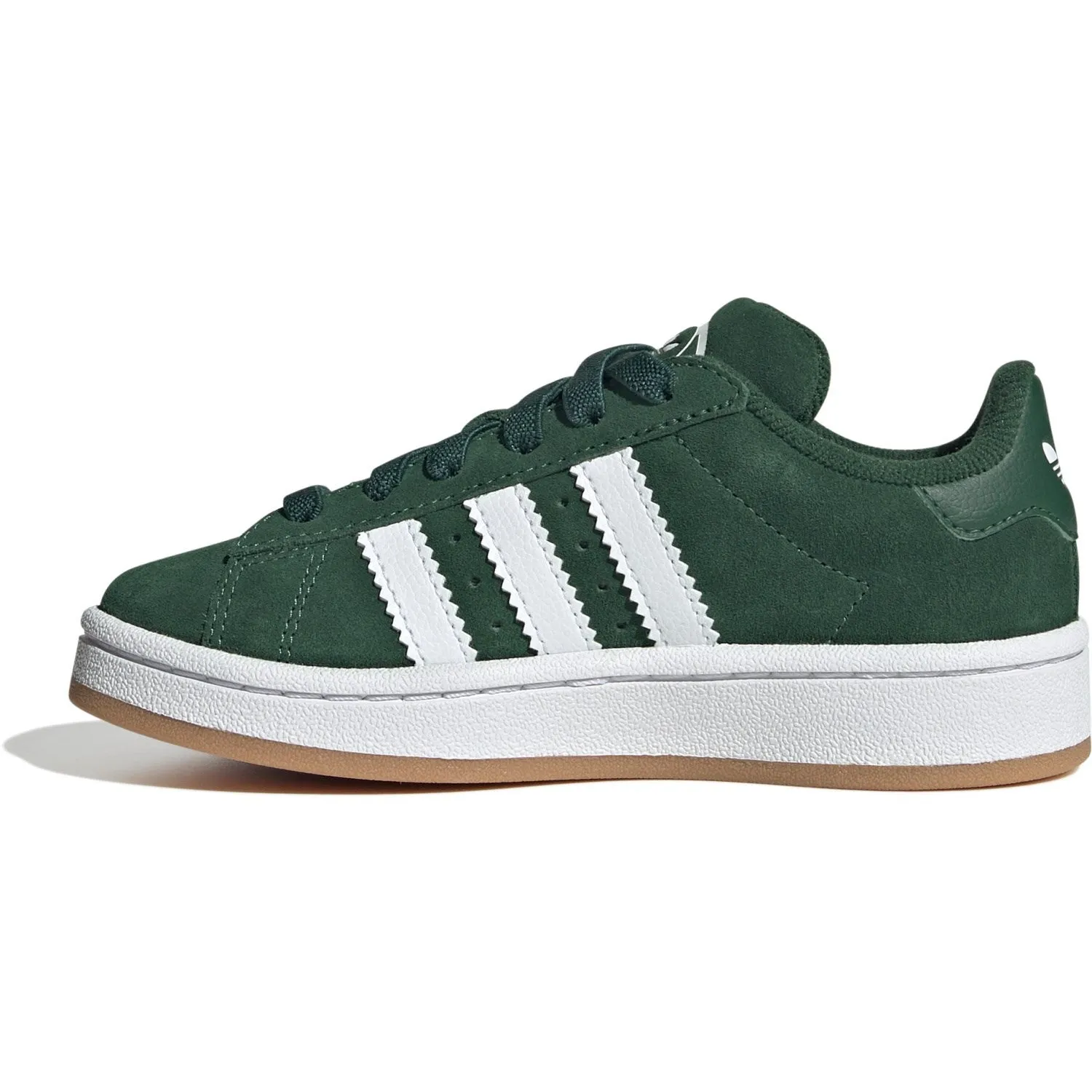 adidas Originals Dark Green / Cloud White / Gum Campus 00S El C Sneakers Durable Build Lightweight Performance