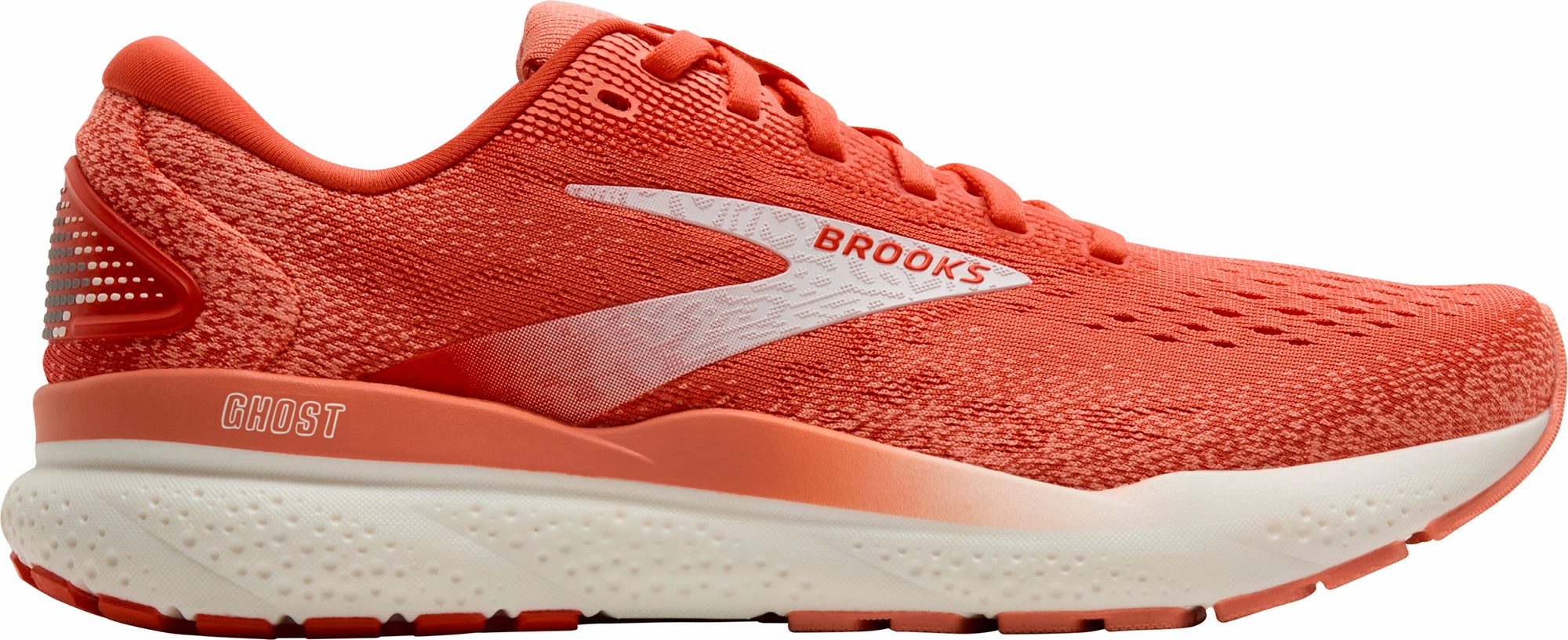 Brooks Ghost 16 Womens Running Shoes - Pink zero - drop running gear