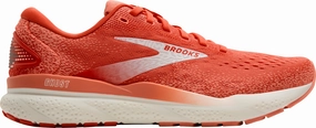 Brooks Ghost 16 Womens Running Shoes - Pink zero - drop running gear