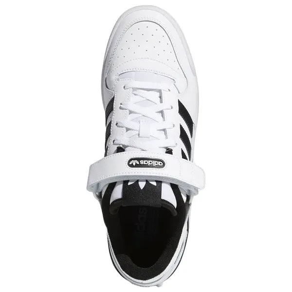 Comfortable Outsole adidas Basketball Forum Low C Sneakers White / Core Black