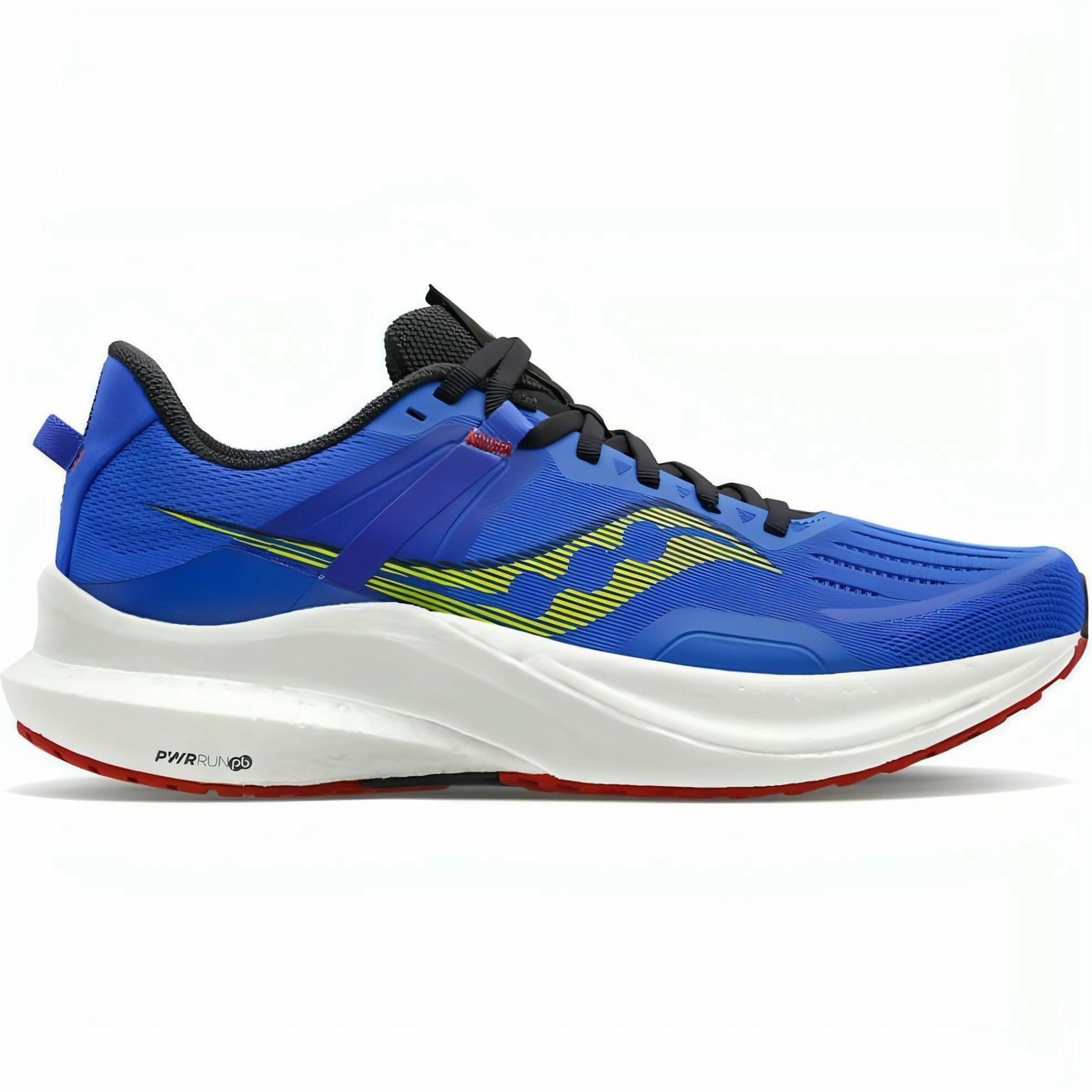 brand - name running option Impact Diffusion Technology Saucony Tempus Mens Running Shoes - Blue