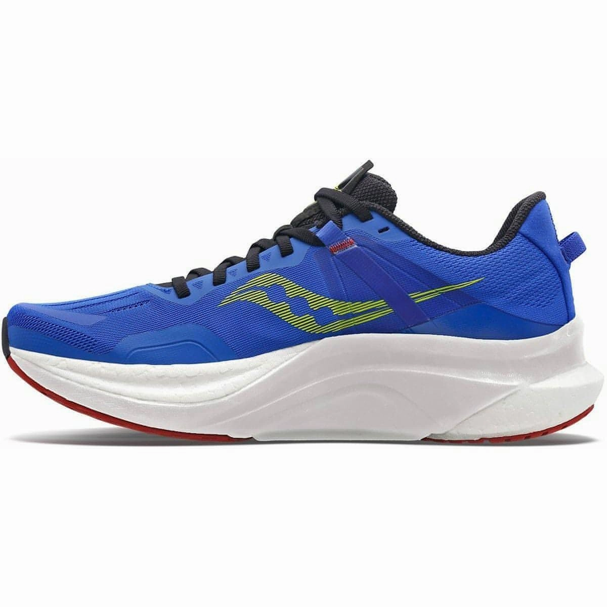 Saucony Tempus Mens Running Shoes - Blue single - strap shoes