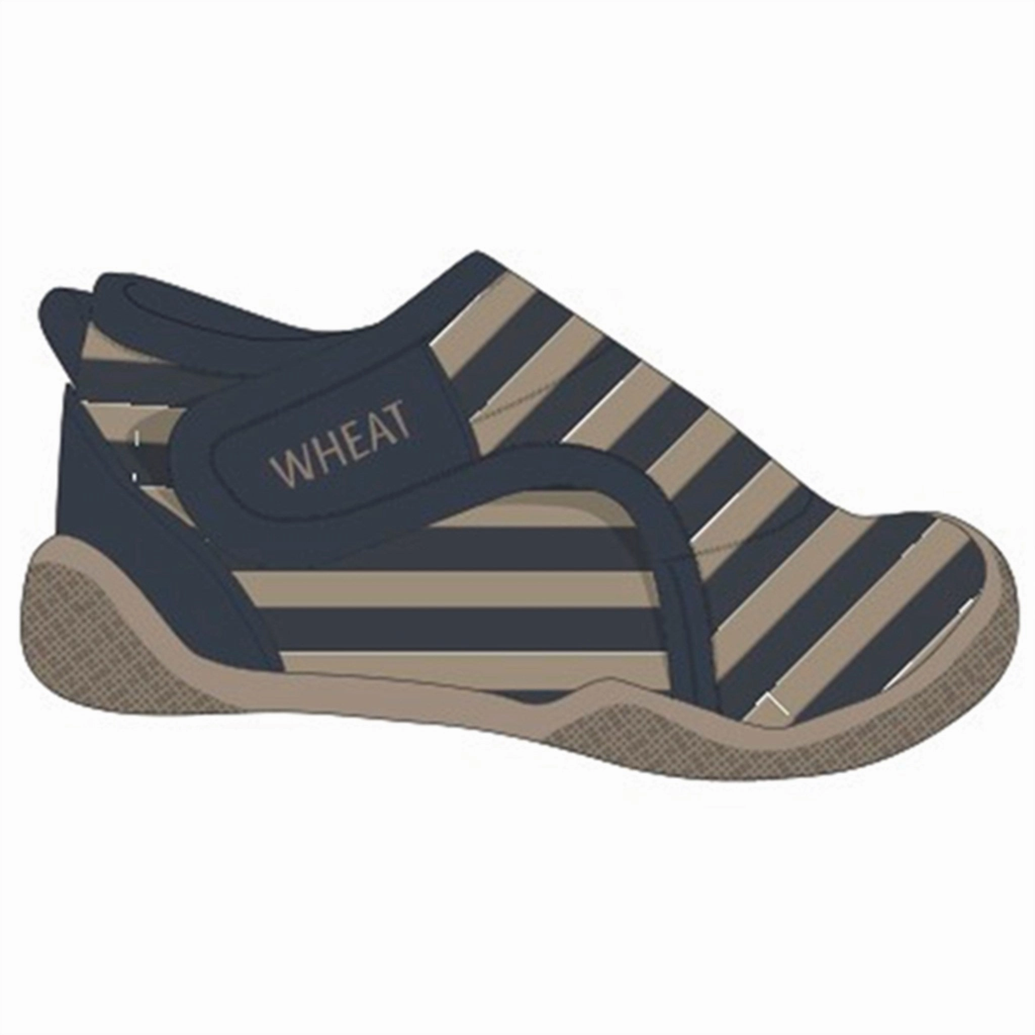 Wheat Swim Shoe Shawn Ink Stripe Hidden Alley