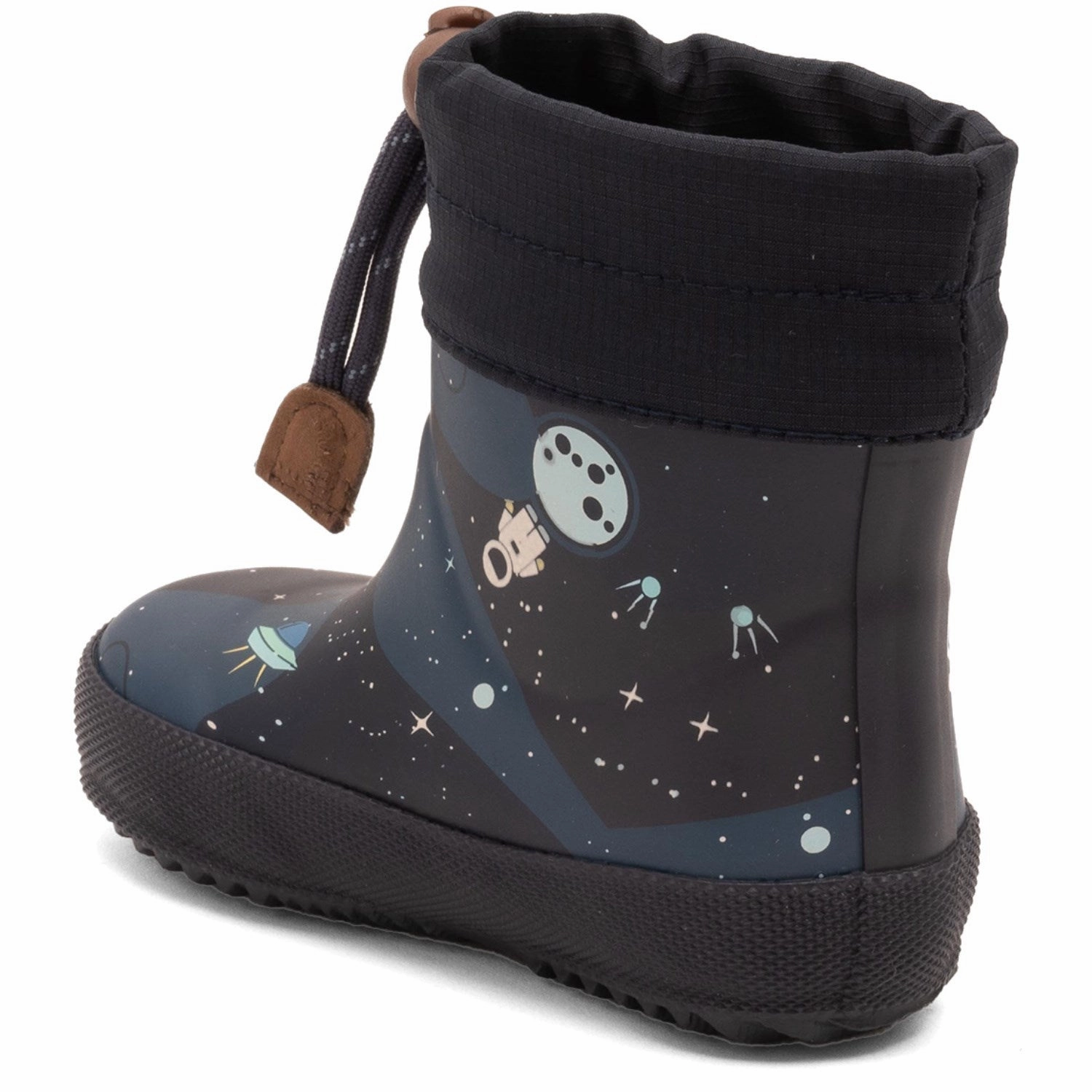 Bisgaard Space Explorer Baby Thermo Rubber Rubber Boot Chunk Heel Smart Look