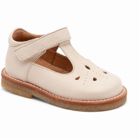 Comfy Fit LeatherMaterial Bisgaard Linen Noelle First Step Shoe