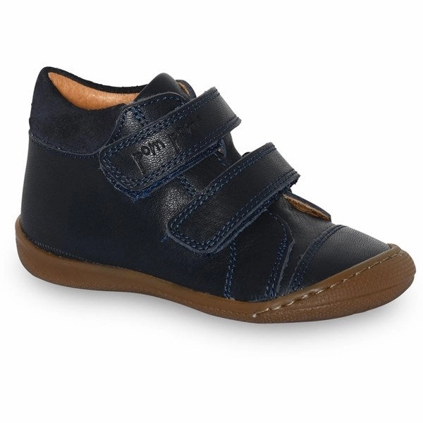 Pom Pom Starters Velcro Navy Slow Walks Dawn Walk