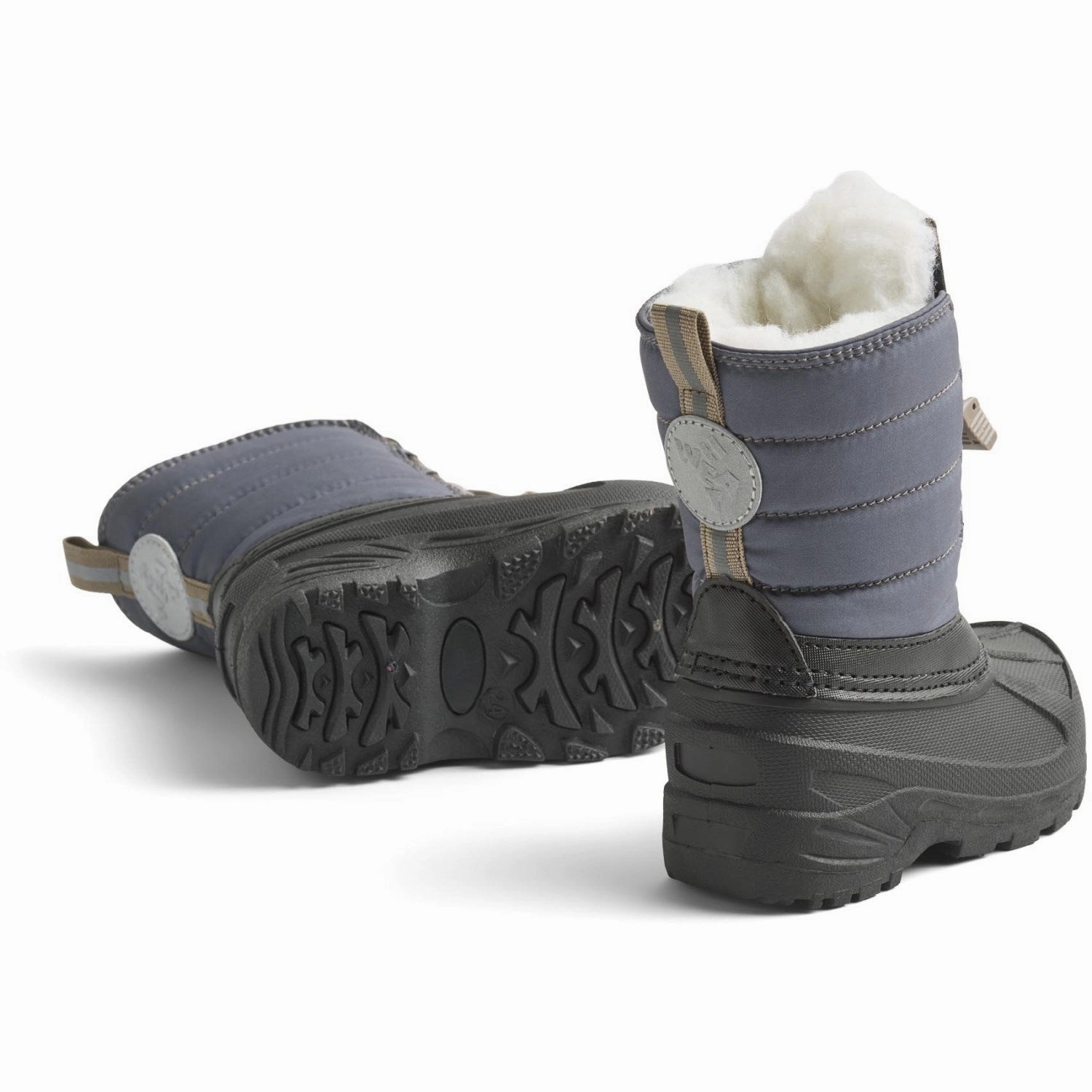 Grippy Outsole River Crossing Abrasion Resistant Surface Wheat Black Winterboot Aleex